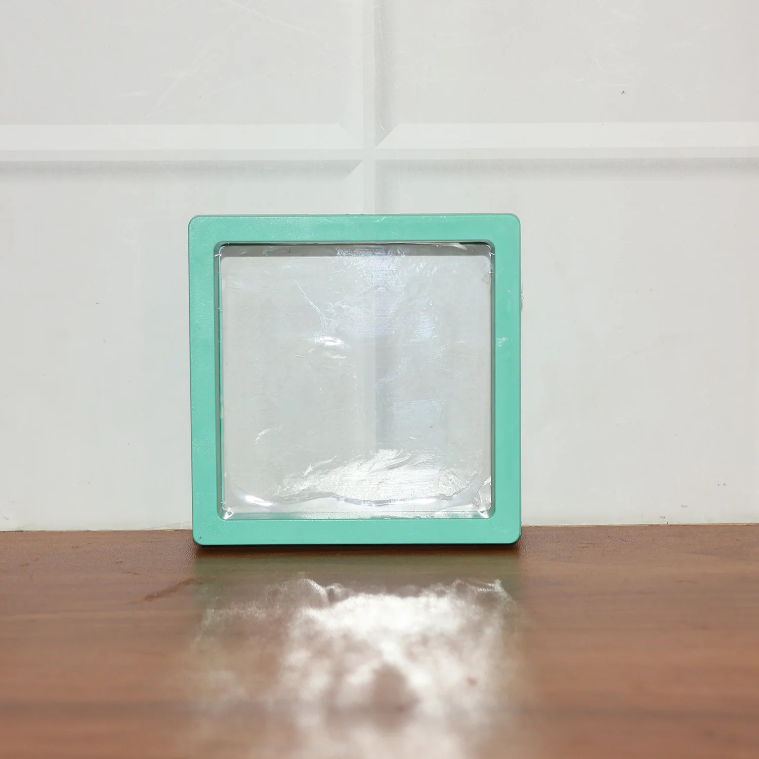 Transparent Jewellery Display Box (9x9 cm / 1 Pc / Green) - Image 7