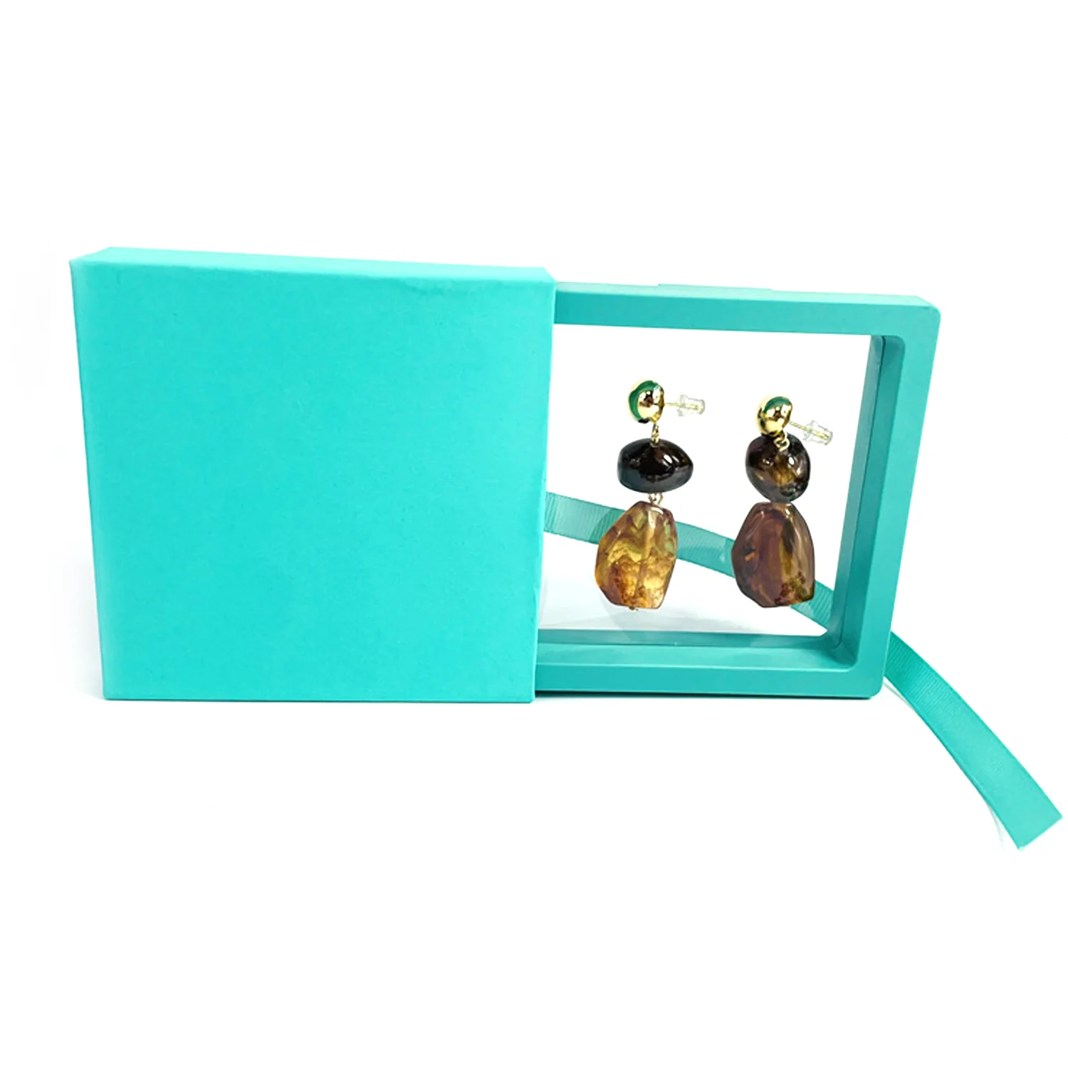 Transparent Jewellery Display Box (7x7 cm / 1 Pc) - Image 4