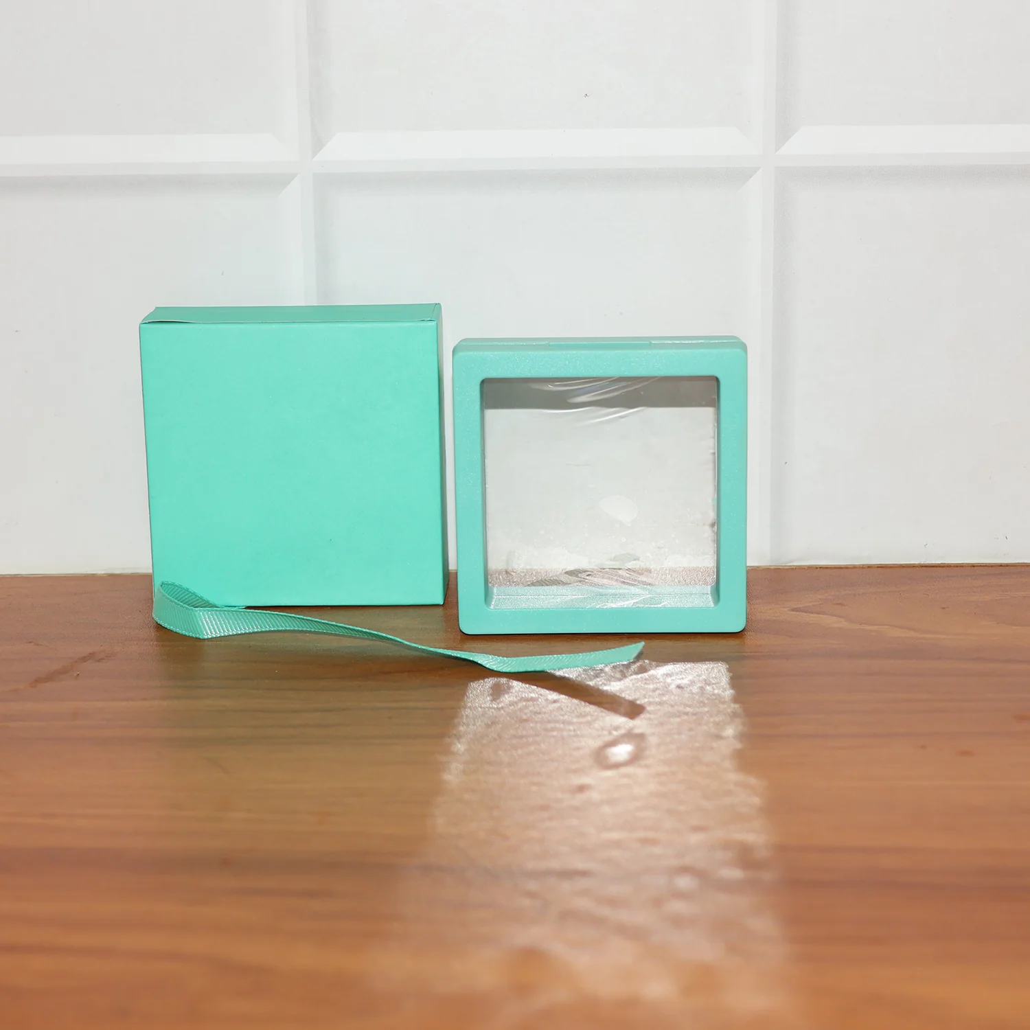 Transparent Jewellery Display Box (7x7 cm / 1 Pc) - Image 7