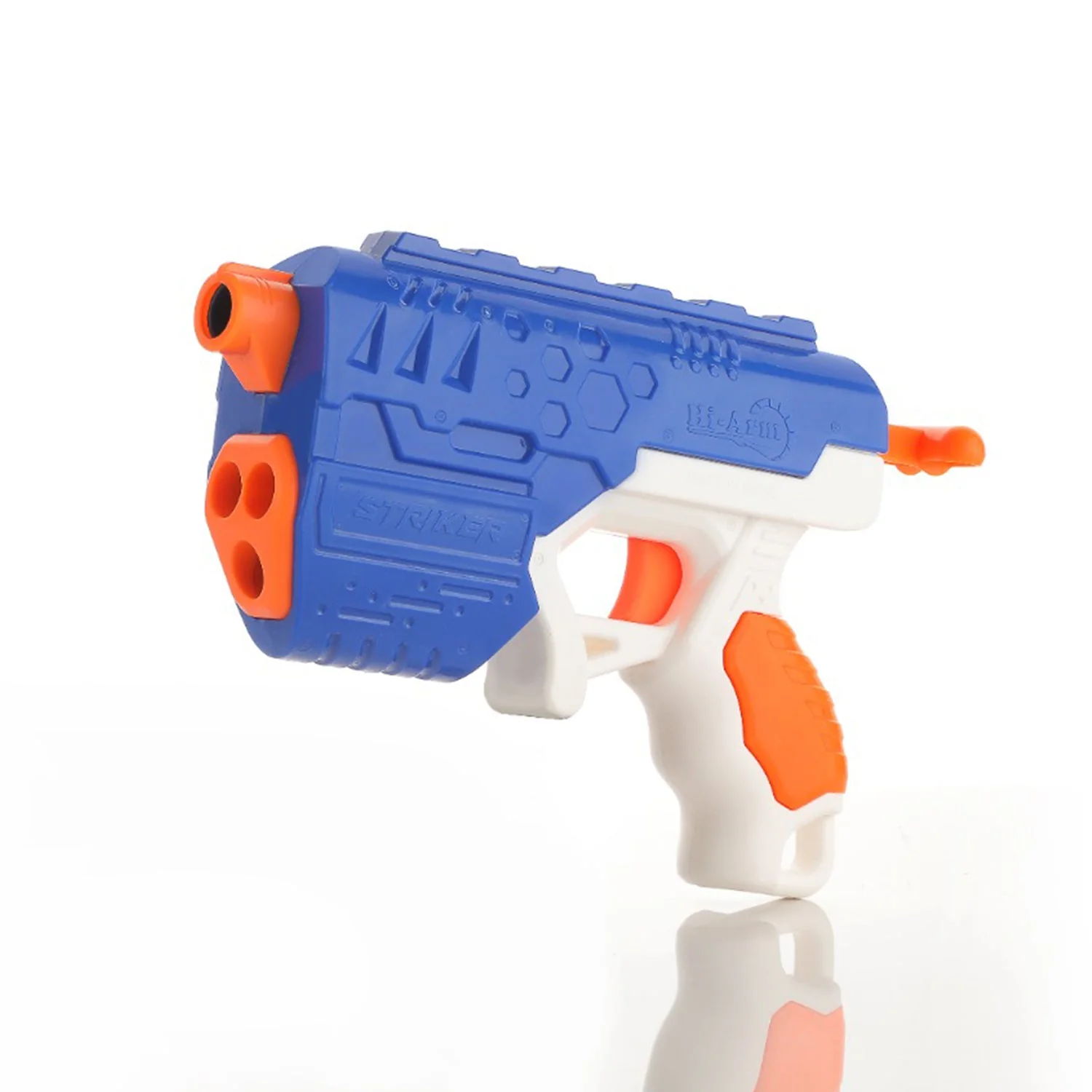 Hi-Arm Gun with 10x Foam Suction Bullets, ABS Plastic, Target Shooting - Image 5