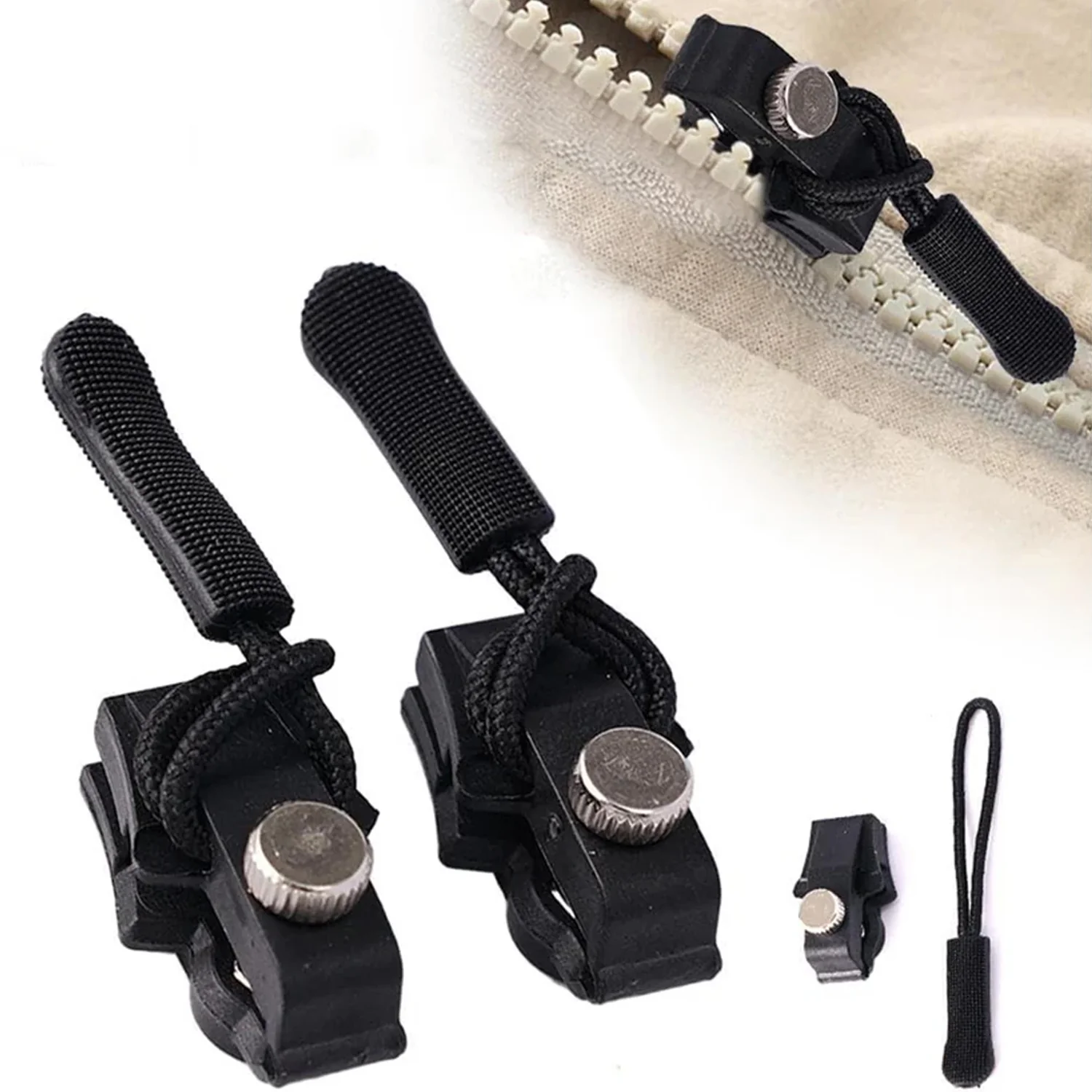 Portable Universal Detachable Zipper Slider (4 Pc / Big) - Image 3