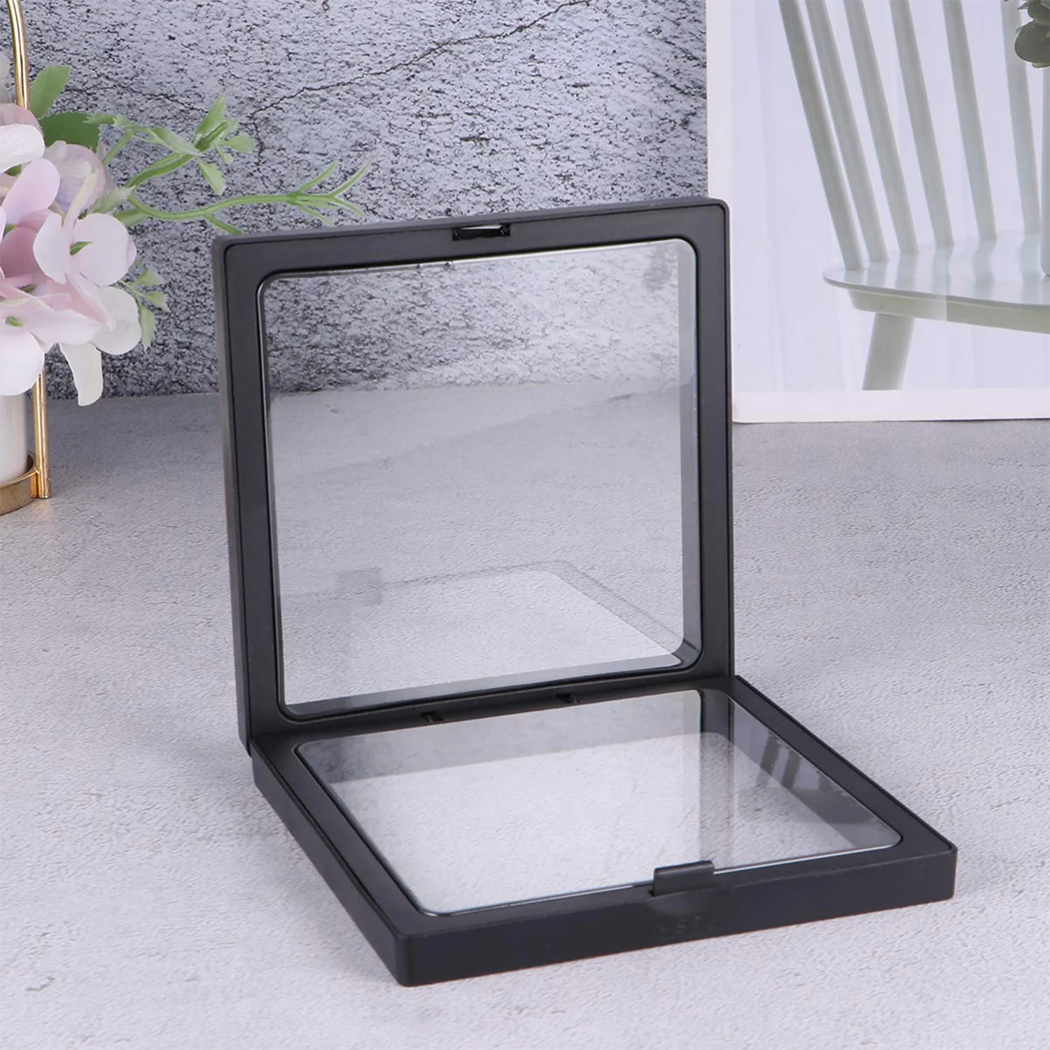 Transparent Jewellery Display Box (9x9 cm / 1 Pc / Mix Color) - Image 6