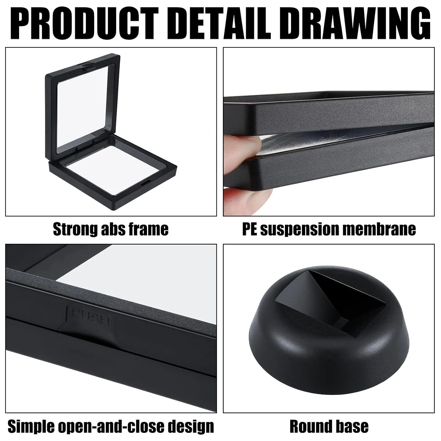 Transparent Jewellery Display Box (11x11 cm / 1 Pc) - Image 7