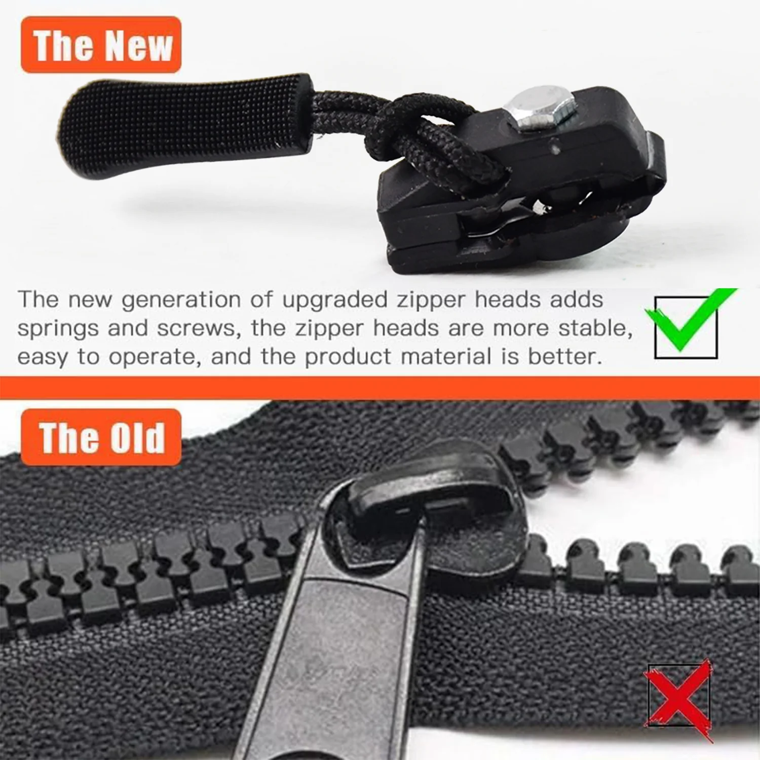 Portable Universal Detachable Zipper Slider (1 Pc / Medium) - Image 4