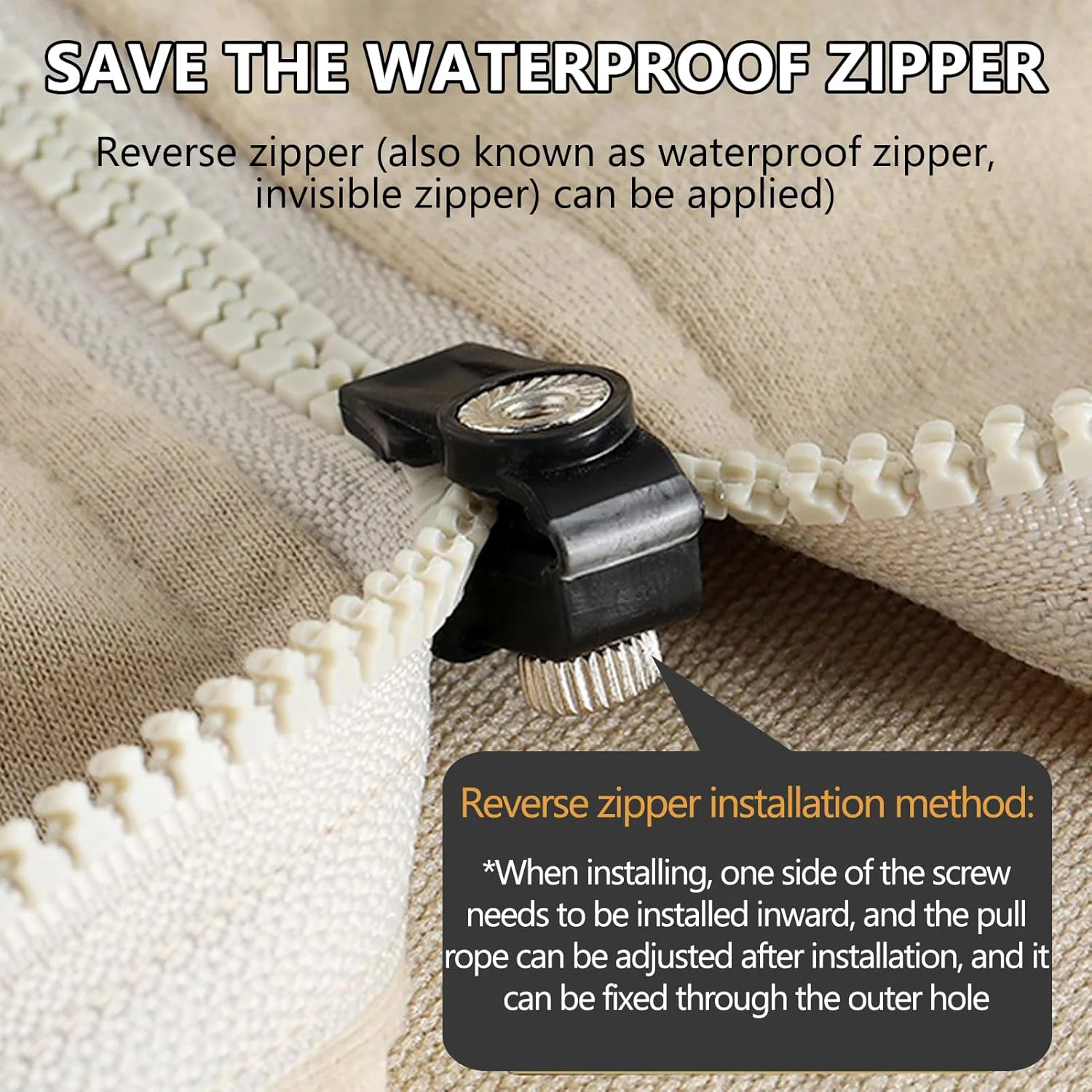 Portable Universal Detachable Zipper Slider (1 Pc / Big) - Image 7