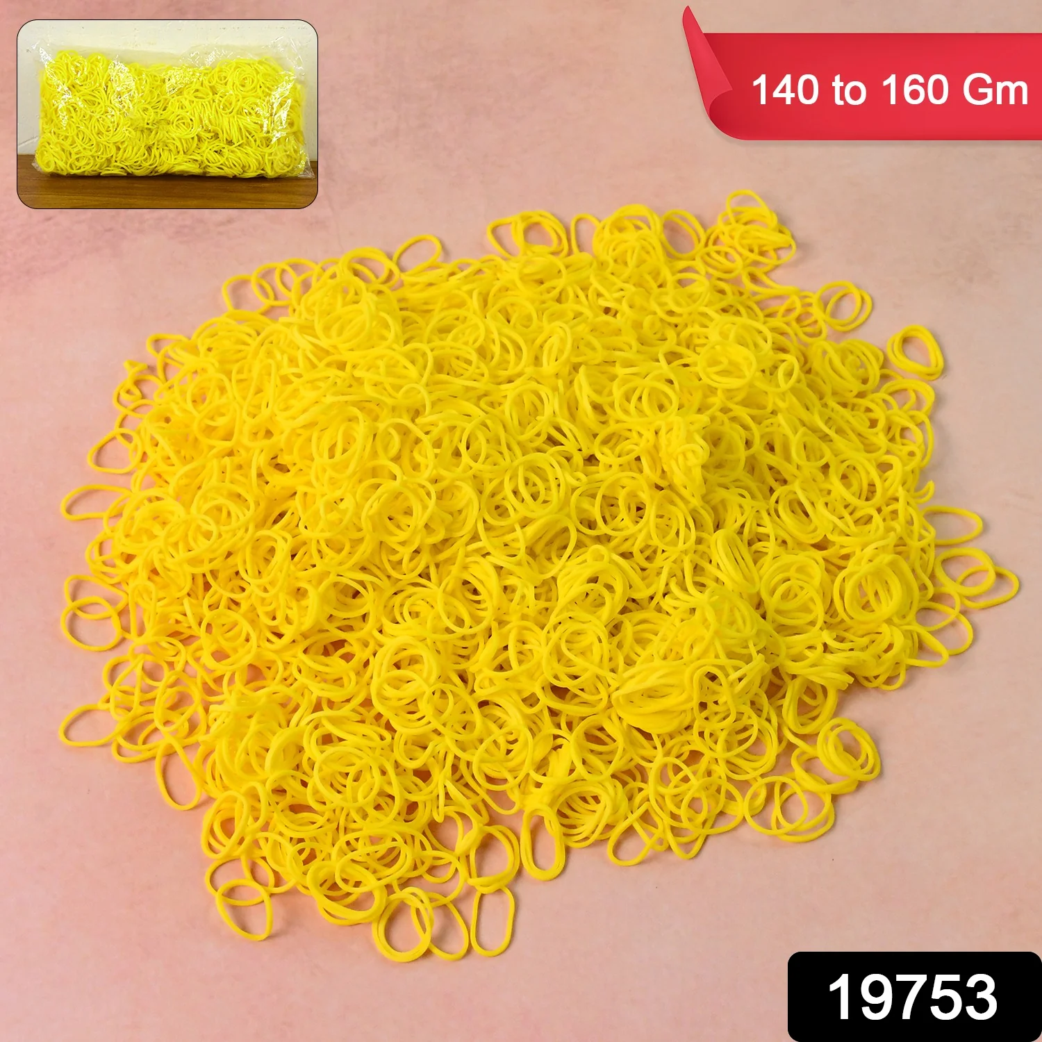 Premium Strong Elastic Rubber Bands – Multipurpose Bands (Approx. 140 to 160gm Pack) - Image 2