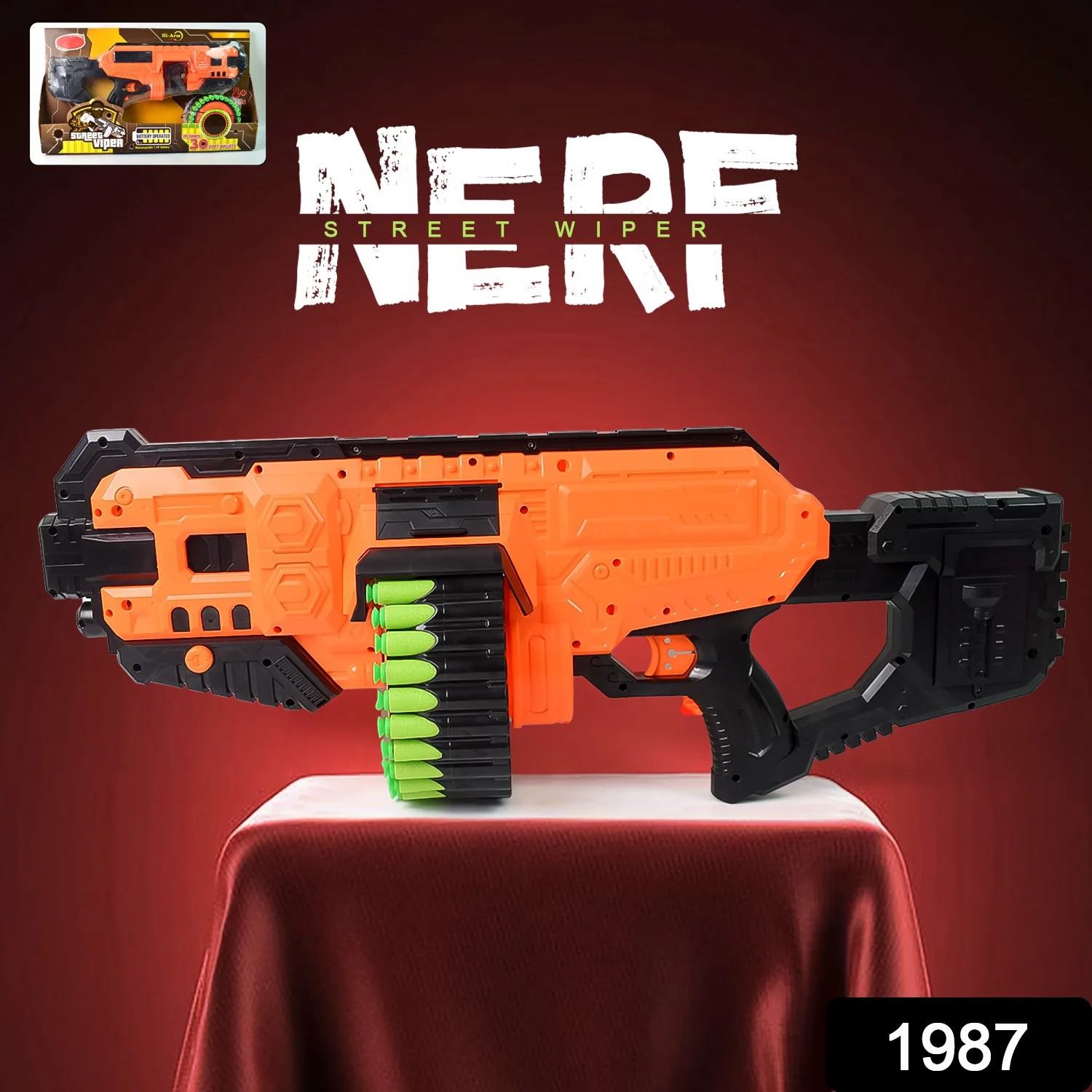Street Viper Gun With 30 Soft Bullets (1 Set) - Image 2
