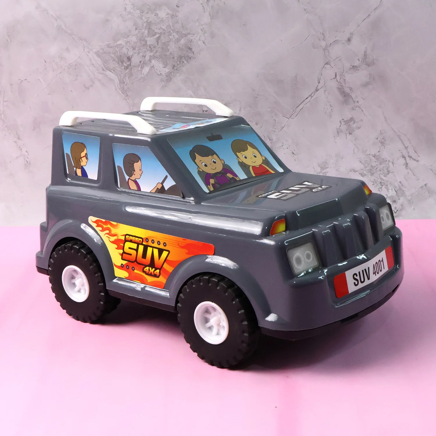 Funwoods Speed Racer SUV Toy Car for Kids with Realistic Design (1 Pc) - Image 2