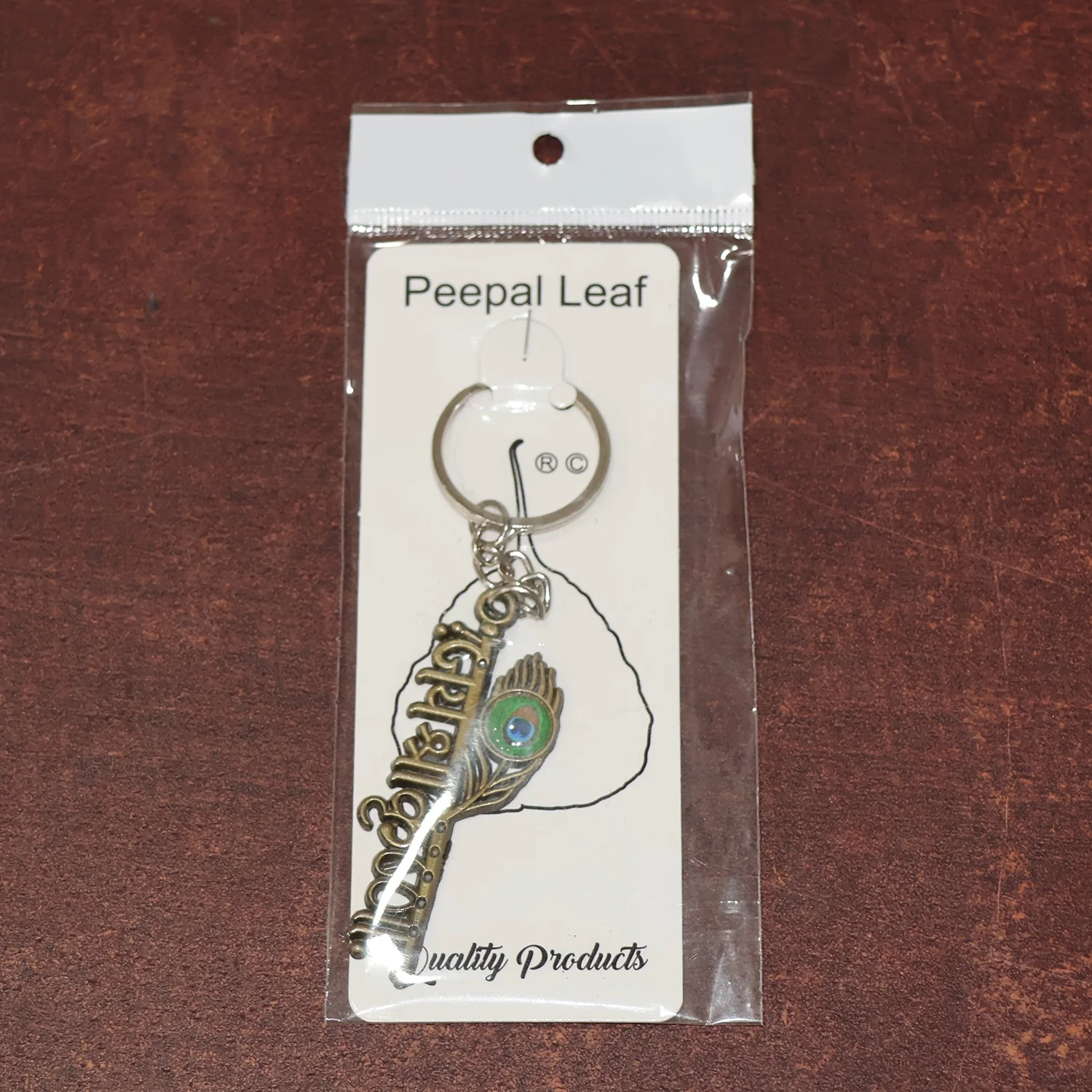 “Jai Shree Krishna” Text Metal Keychain (1 Pc) - Image 8