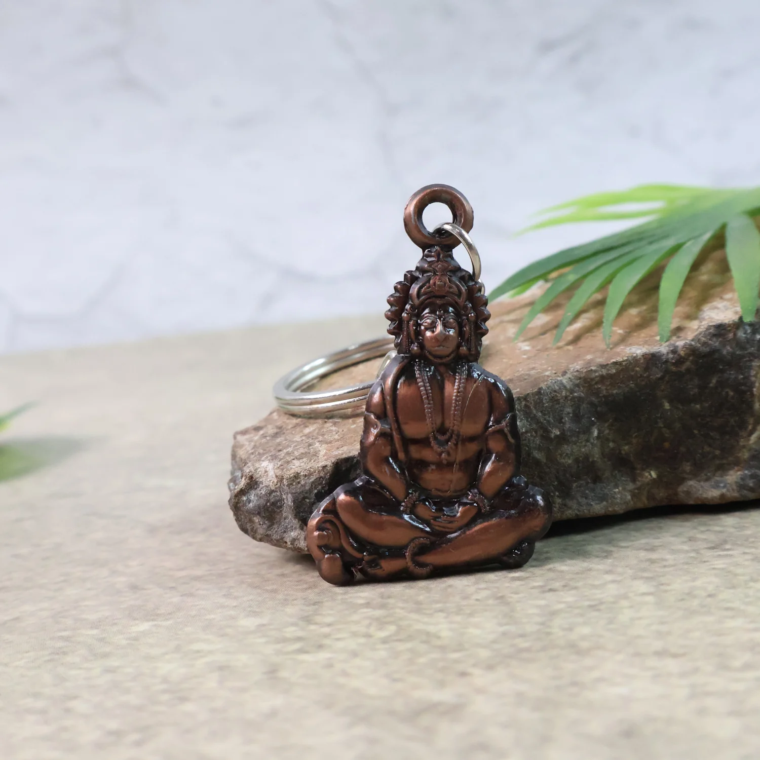 Lord Hanuman Sitting Pose Keychain (1 Pc) - Image 4