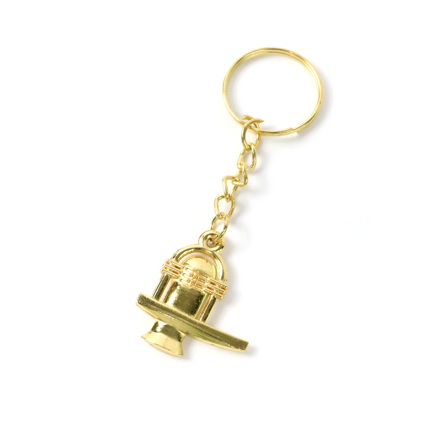 Shivling Golden Metal Keychain (1 Pc) - Image 5