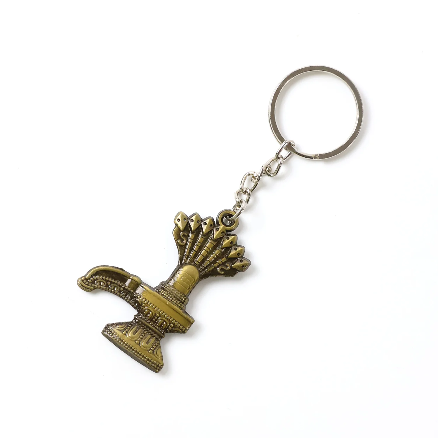Antique Lord Shiva Shivaling Metal Keychain (1 Pc) - Image 5