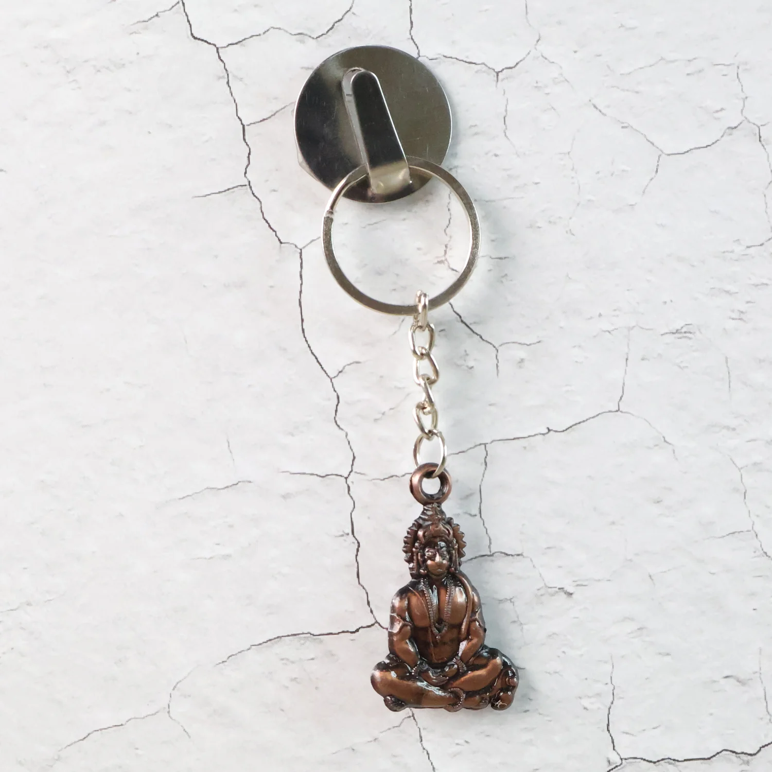Hanuman Metal Keychain Set (2 Pc Mix Design) - Image 5