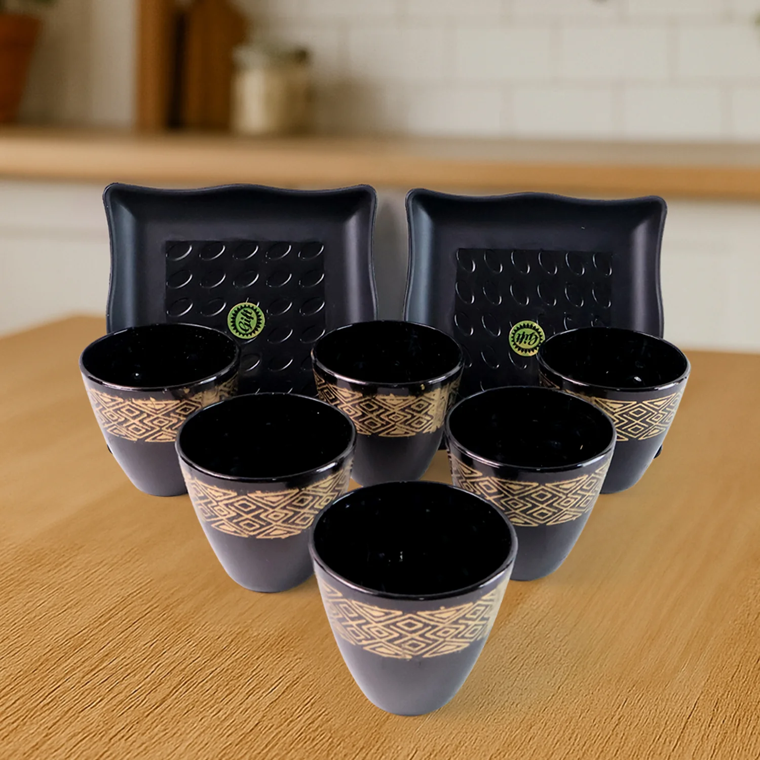 2 Bowl & 6 Glass Snake Set ( 8 Pc Set ) - Image 3
