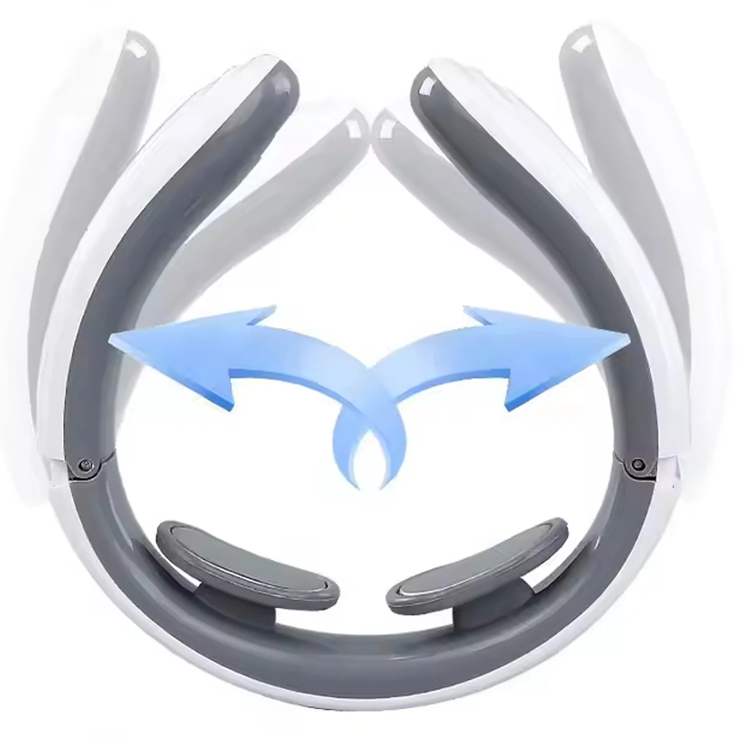 2 Heads Smart Electric Neck and Back Pulse Massager (1 Pc / Mix Design) - Image 5