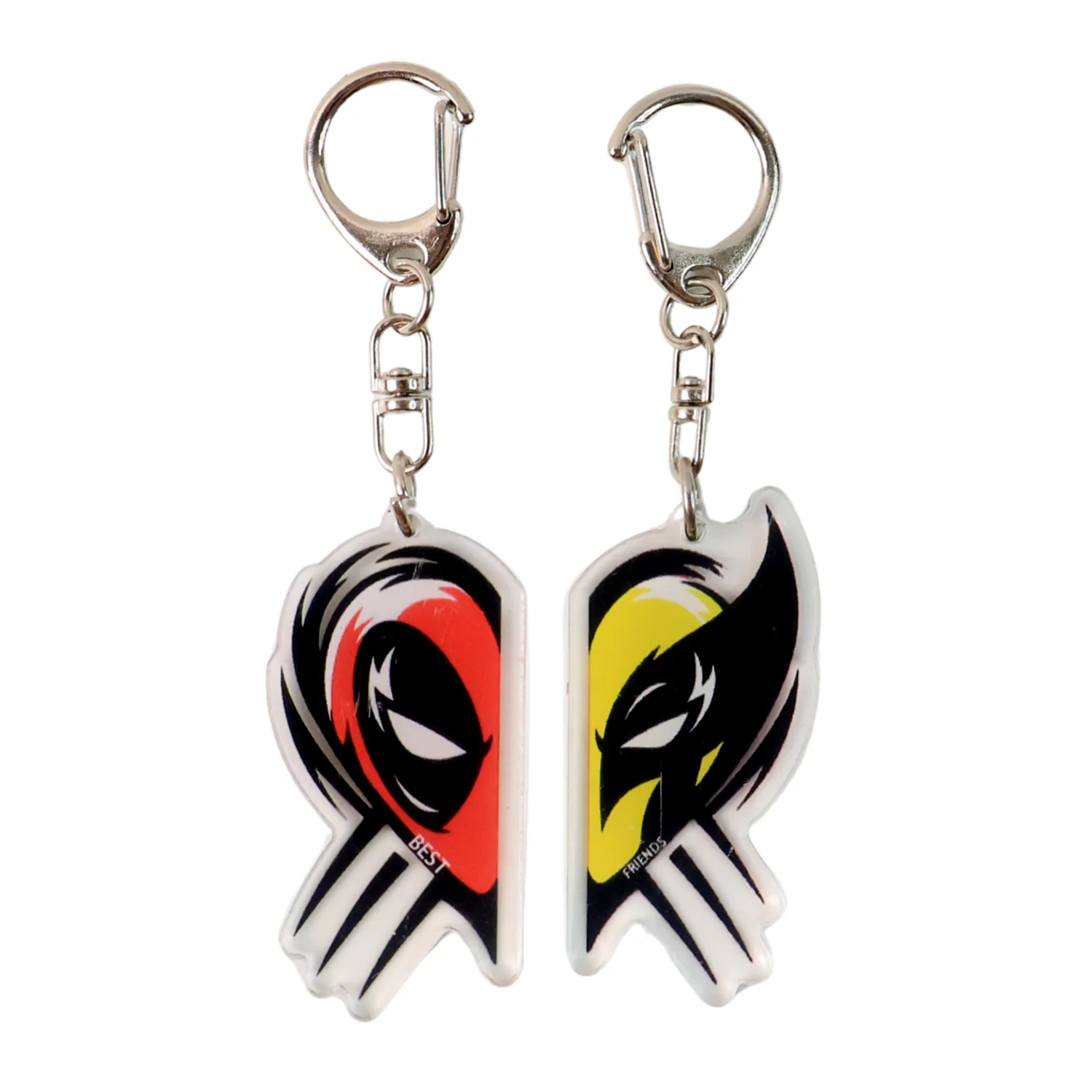 2-in-1 Best Friends Matching Acrylic Breakable Keychain - Image 5