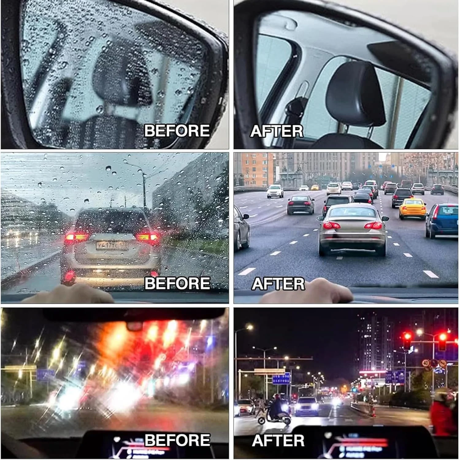 2 In 1 Car Windshield Water Wiper & Glass Cleaner Sponge, Liquid Not Included (1 Pc) - Image 8