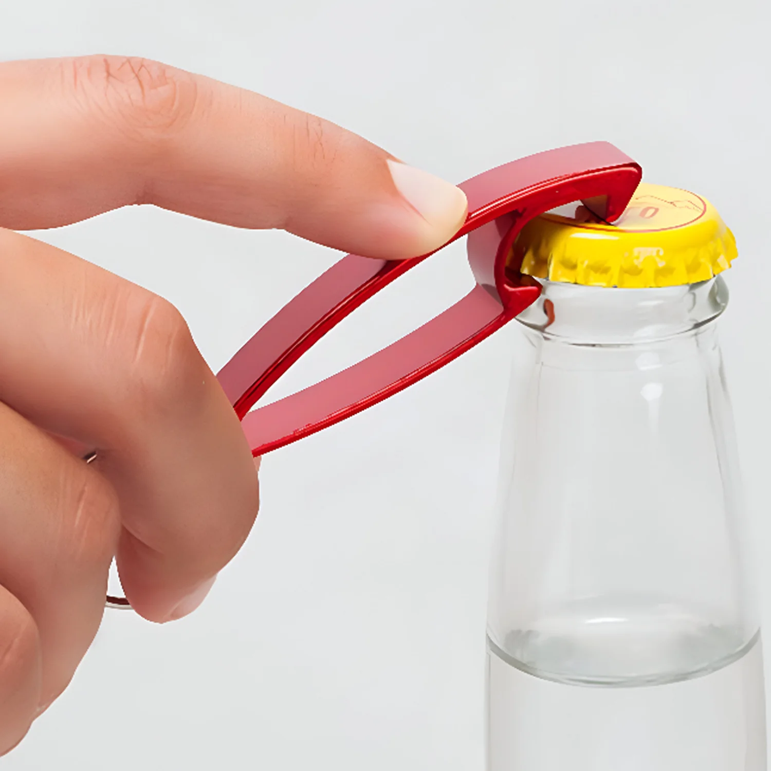 2 in 1 Compact Metal Bottle Opener with Keyring (1 Pc) - Image 5