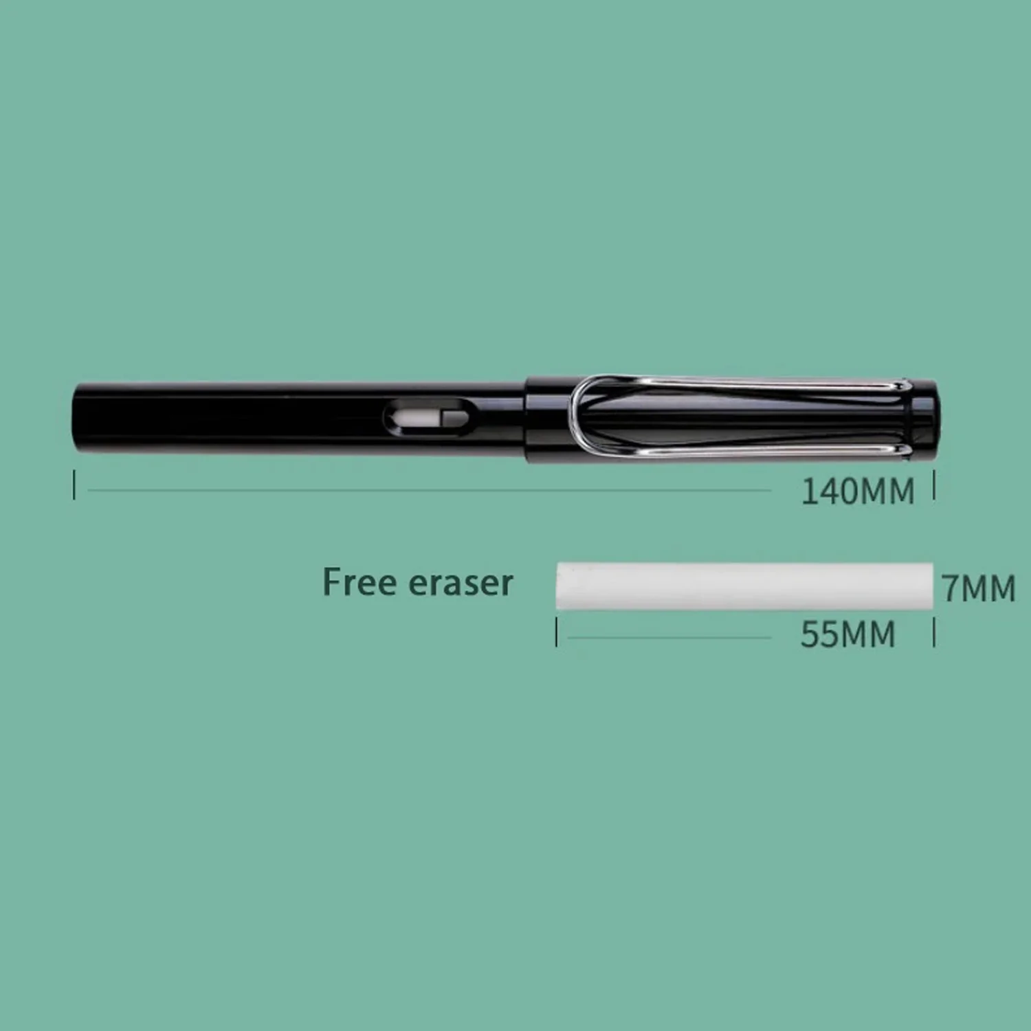 2-in-1 Everlasting Magic Pencil with Replaceable Eraser (1 Pc / Mix Color) - Image 7