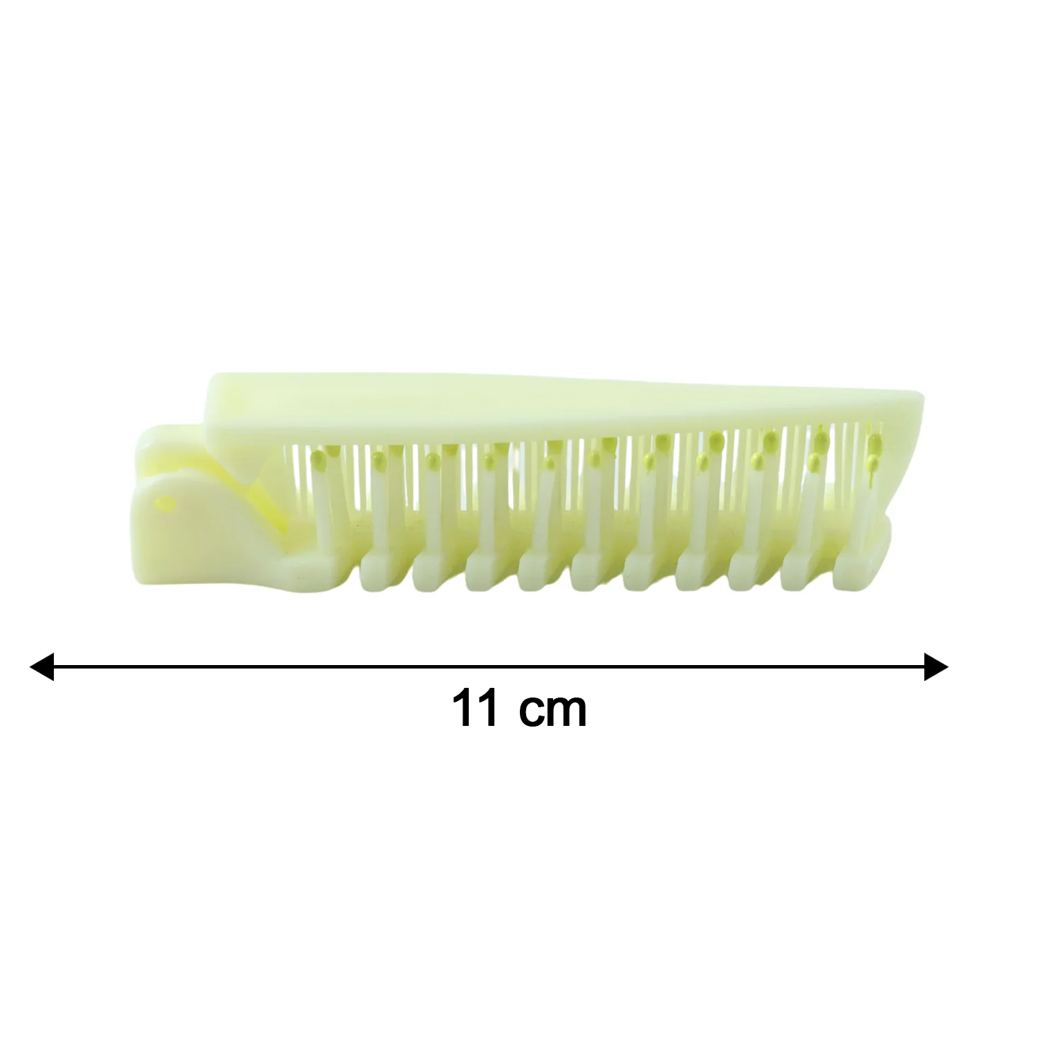 2 In 1 Foldable Hair Comb with Brush (1 Pc) - Image 6