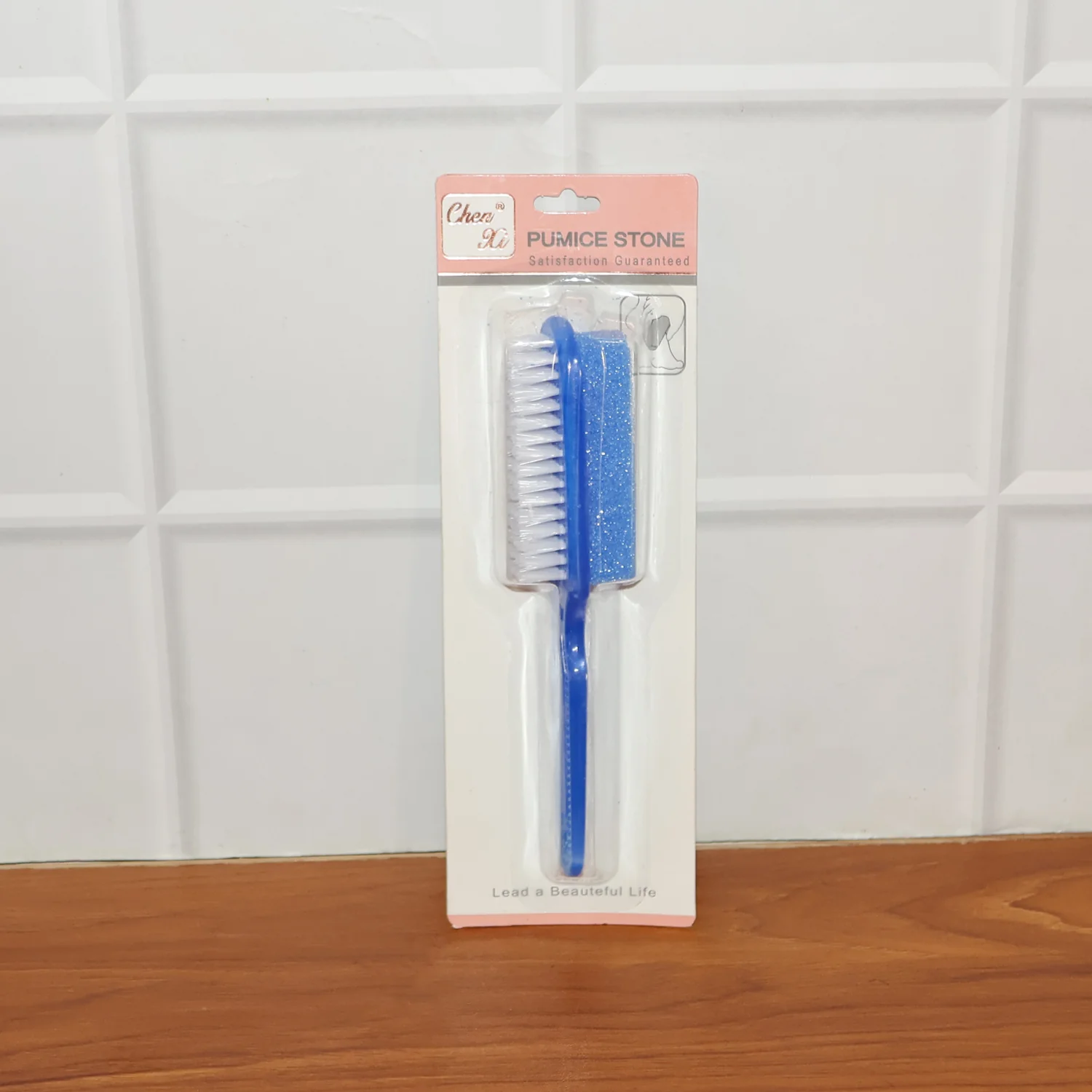 2-in-1 Foot Scrubber Brush with Pumice Stone - Image 9
