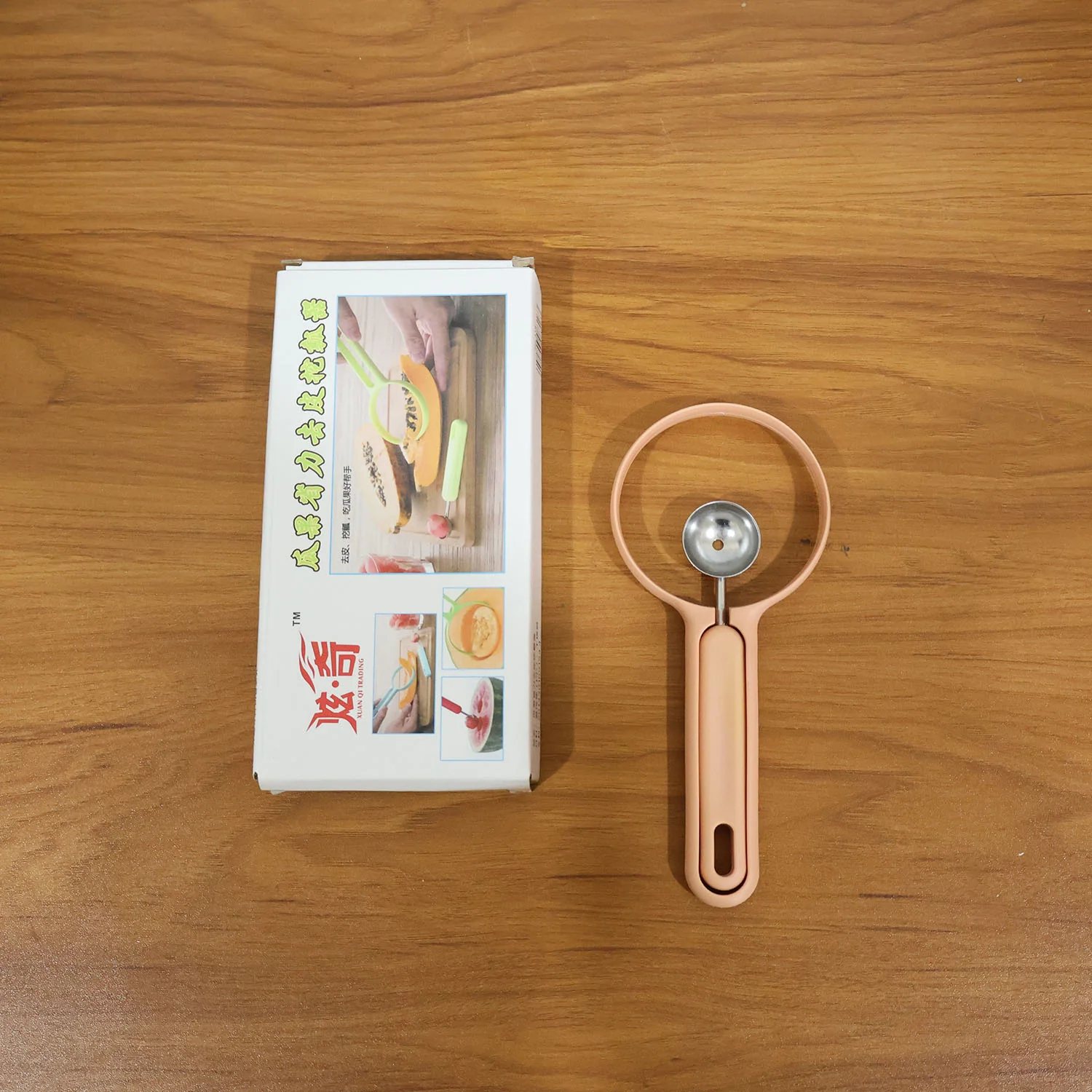 2 in 1 Fruit Scooper and Cutter Tool (1 Pc) - Image 9