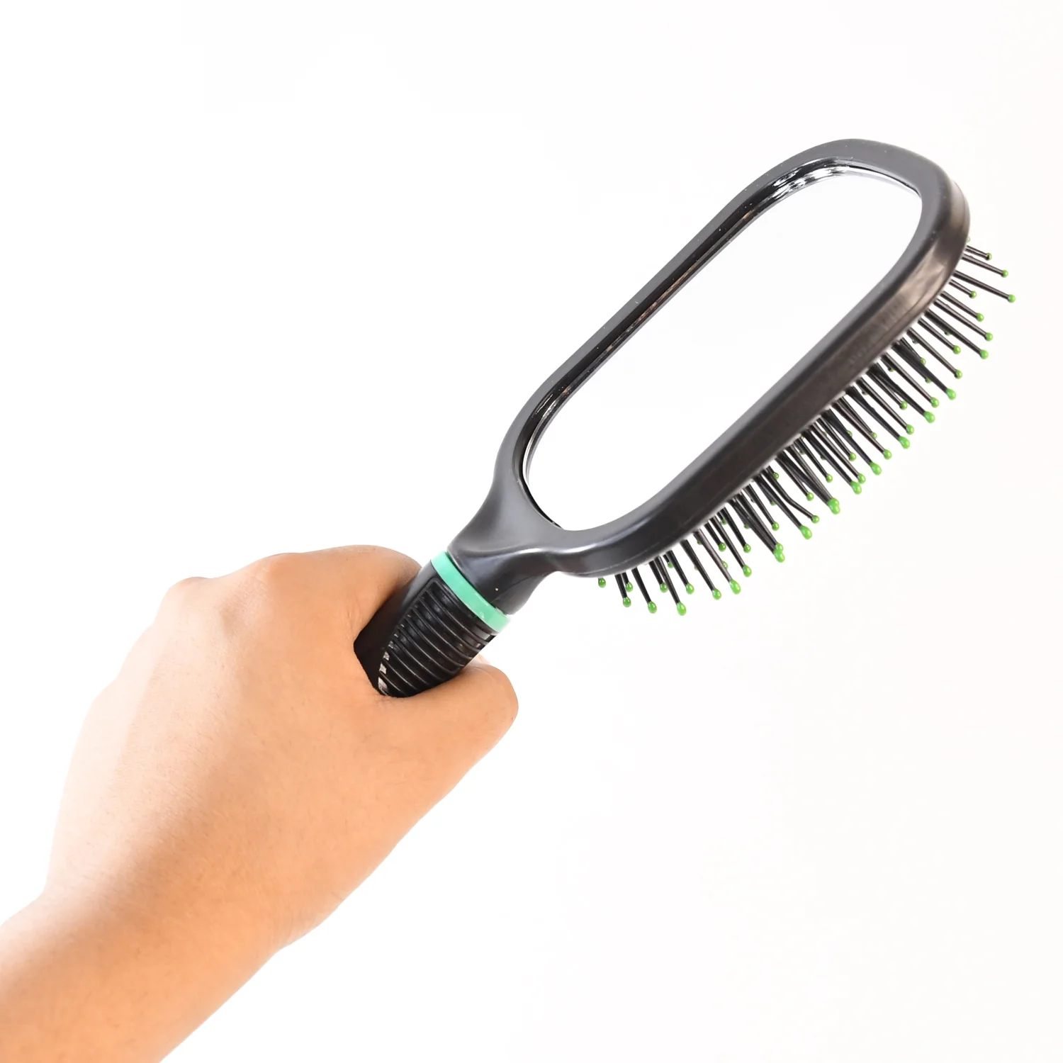 2-in-1 Hair Comb Brush with Mirror - Image 6