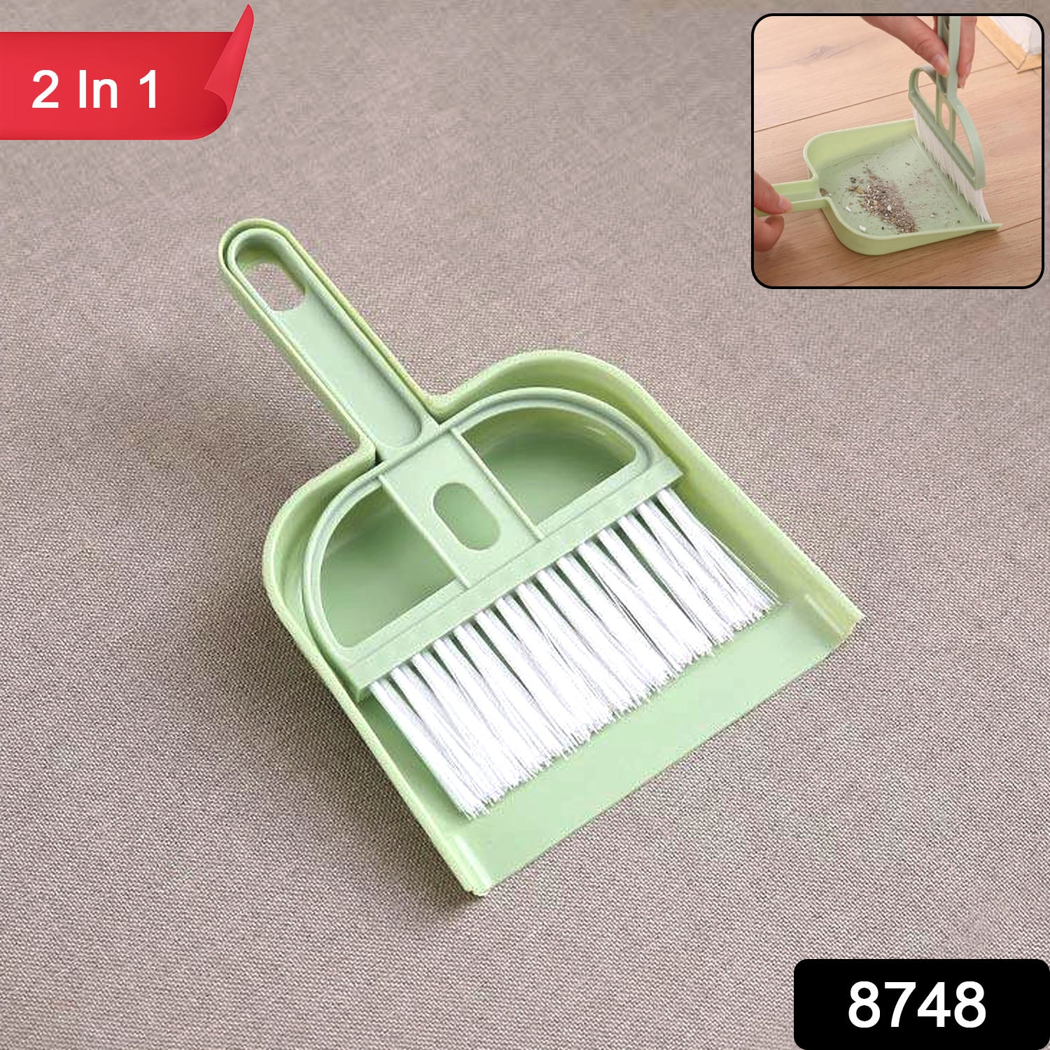 2-in-1 Handheld Cleaning Dustpan - Image 2