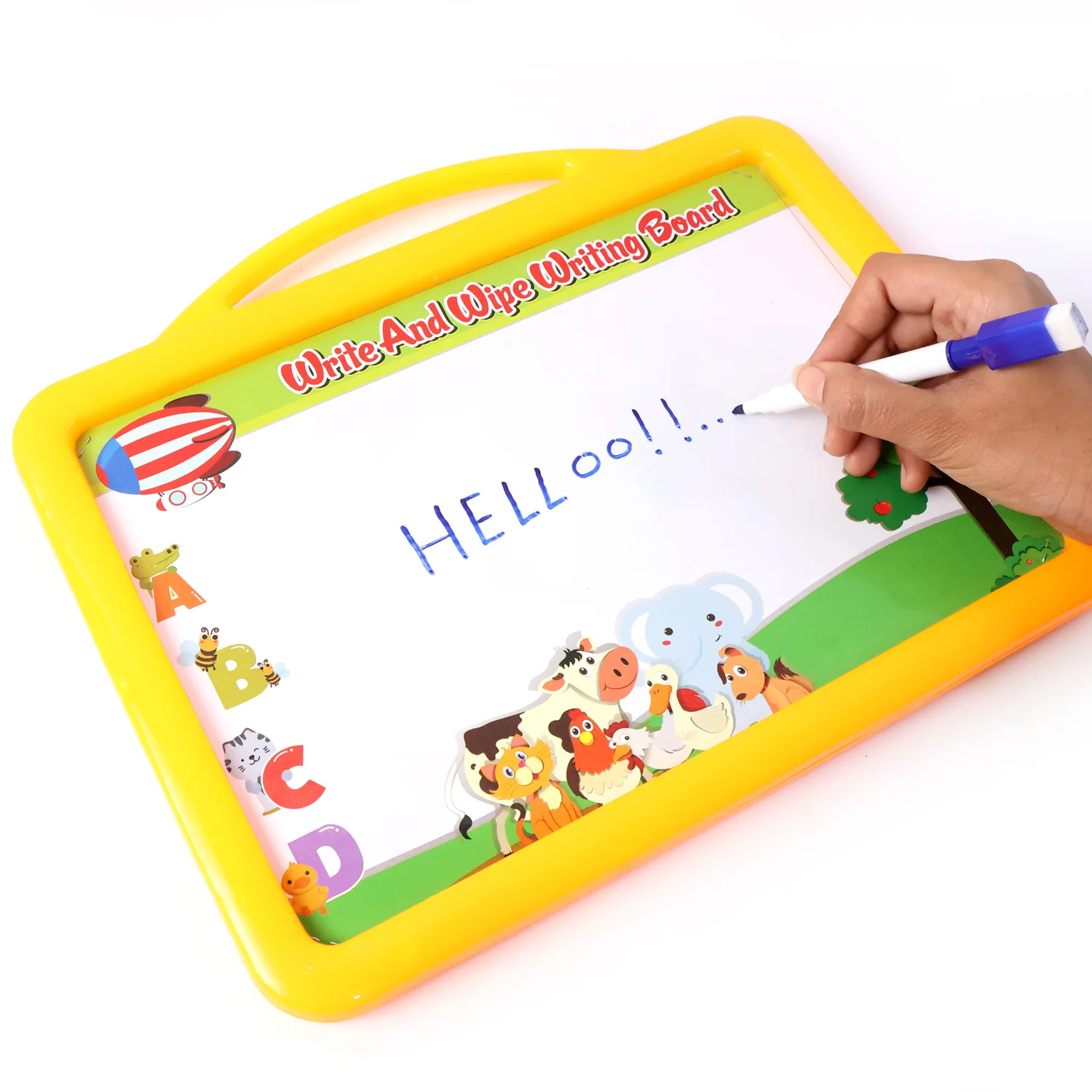 2-in-1 Kids Writing Board Set – Double-Sided Whiteboard & Blackboard - Image 3