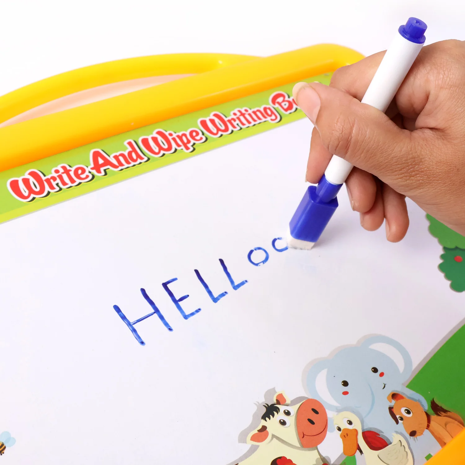 2-in-1 Kids Writing Board Set – Double-Sided Whiteboard & Blackboard - Image 4