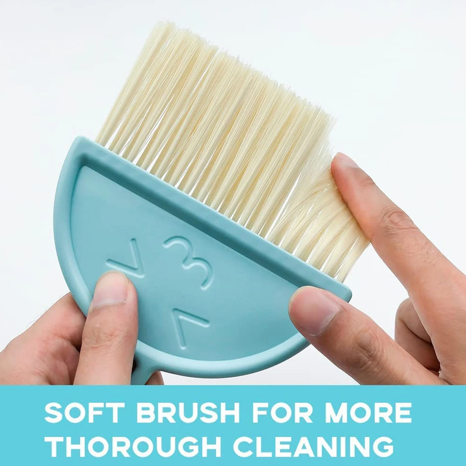 2-in-1 Mini Cleaning Dustpan & Hand Brush Set (1 Set) - Image 4