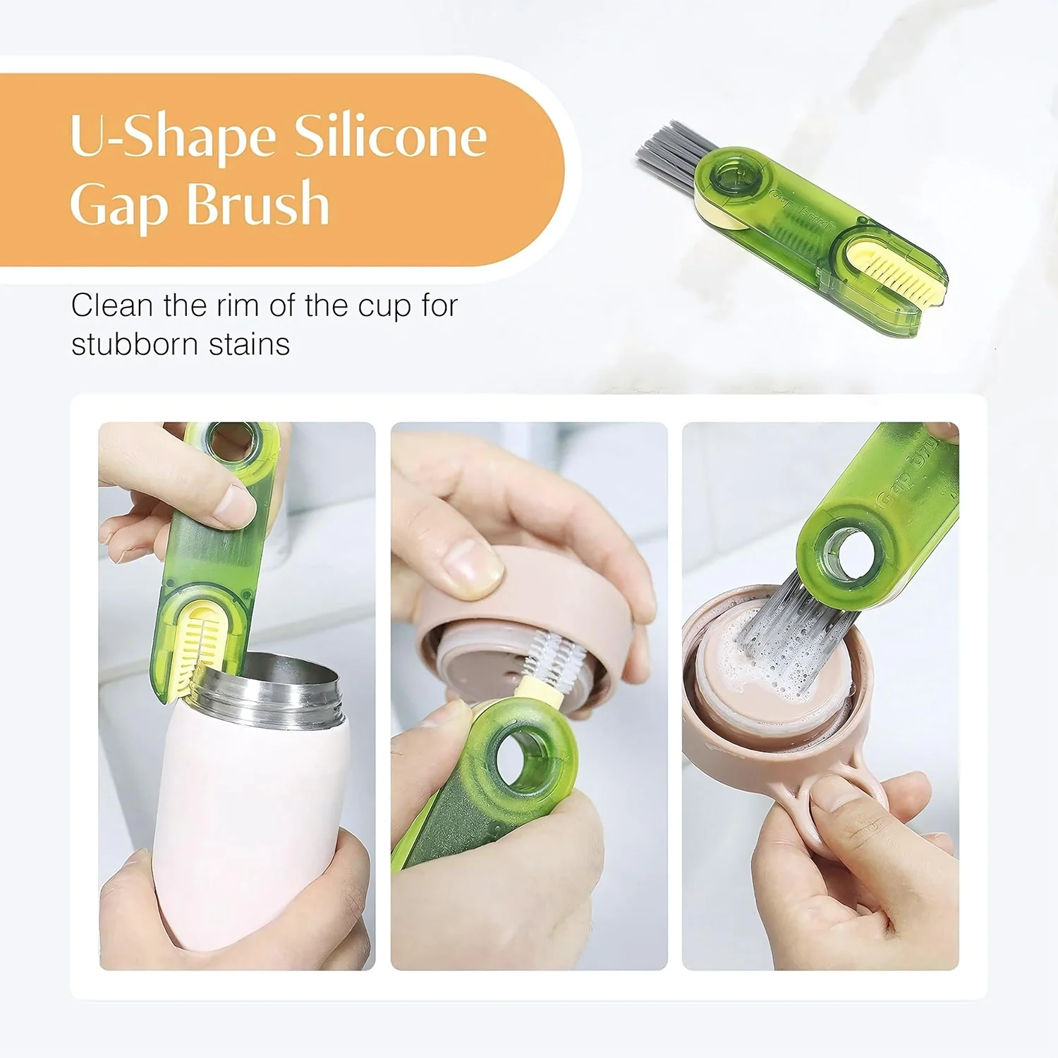 2-in-1 Multipurpose Cleaning Brush Tool (1 Pc) - Image 7