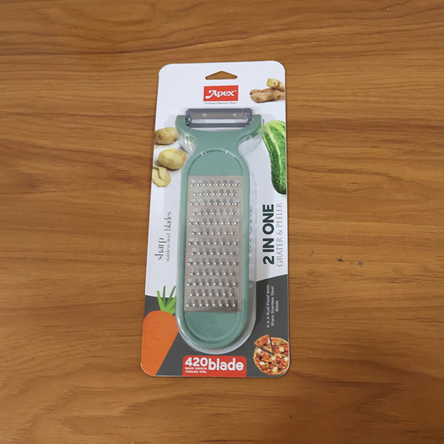 2 in 1 Multipurpose Vegetable Peeler and Grater Tool - Image 11