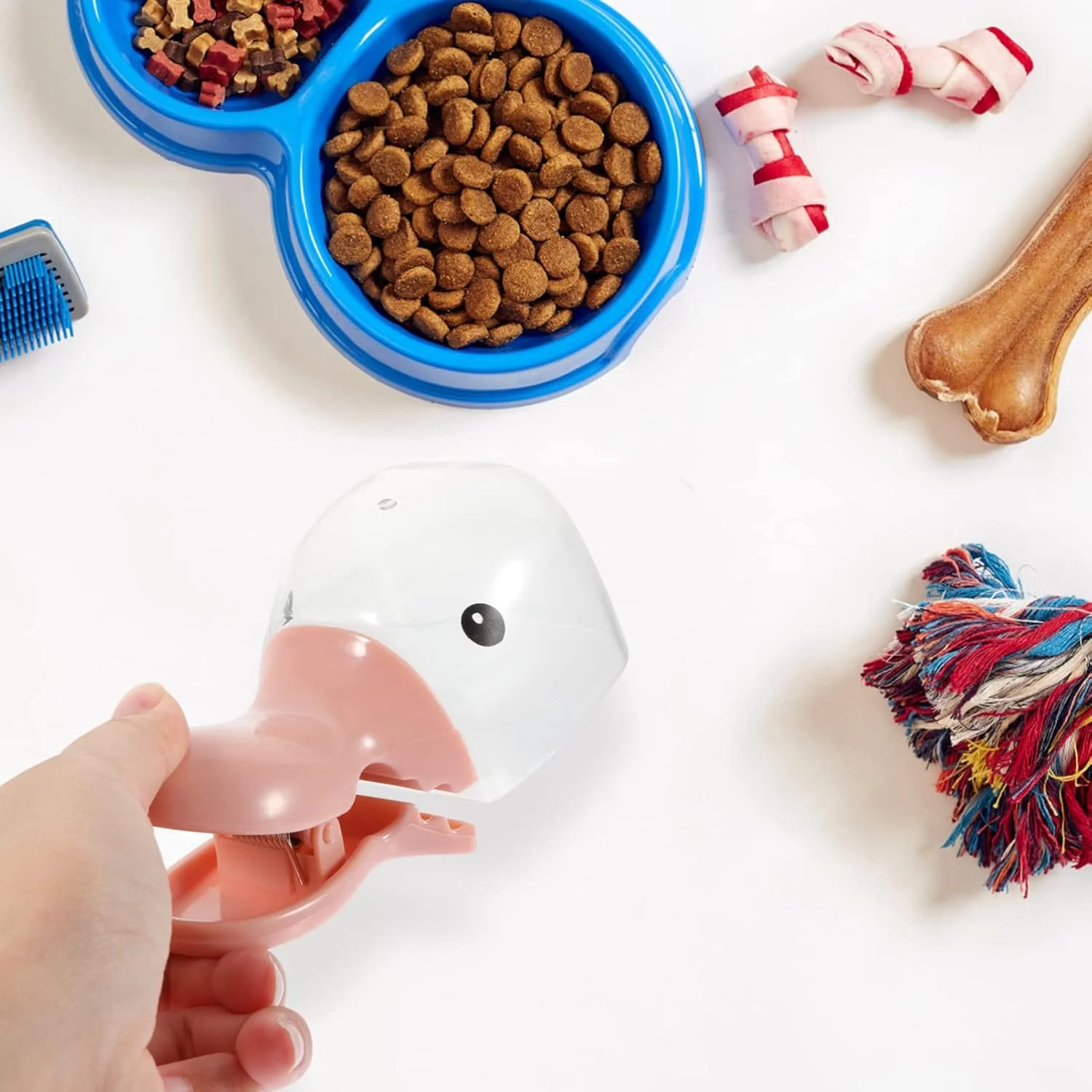 2-in-1 Pet Food Scoop with Bag Clip - Image 7
