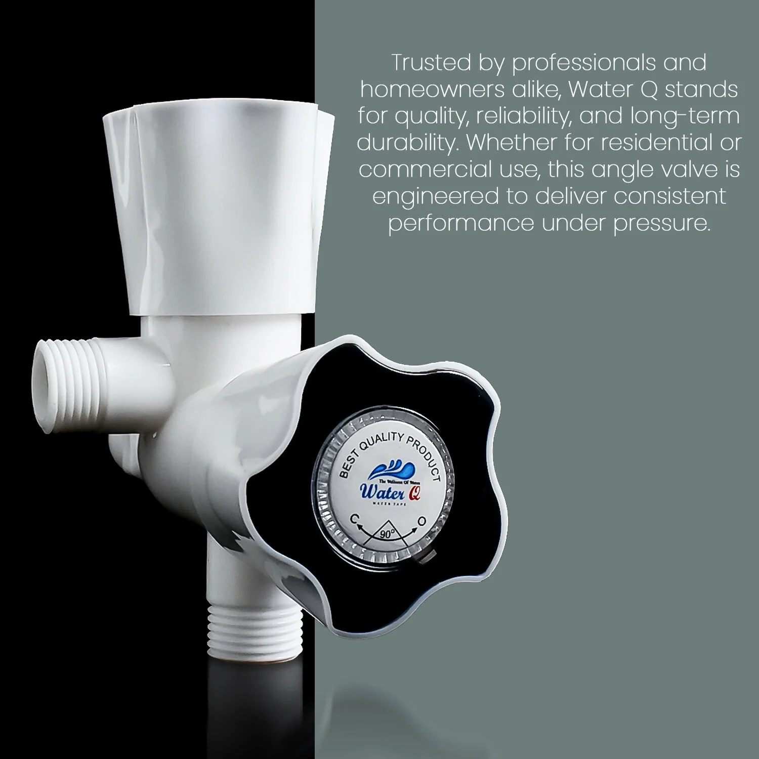 2-in-1 Plastic Bib Cock Water Tap Set - Image 4