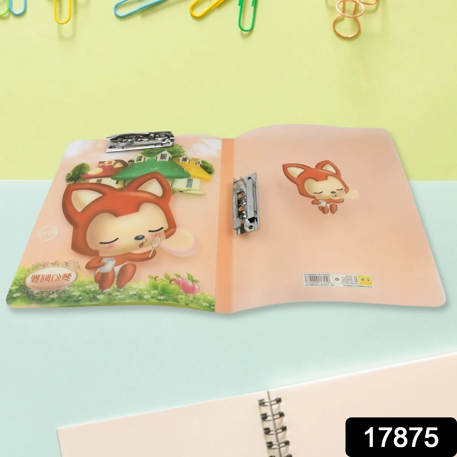 2 In 1 Plastic Clipboard Writing Pad, Exam Board & Clip File for Kids / Students, Exam Pad, Plastic Clip Boards & Clip File, great for taking notes, supporting and signing documents. (232 × 305 × 18 mm) - Image 2