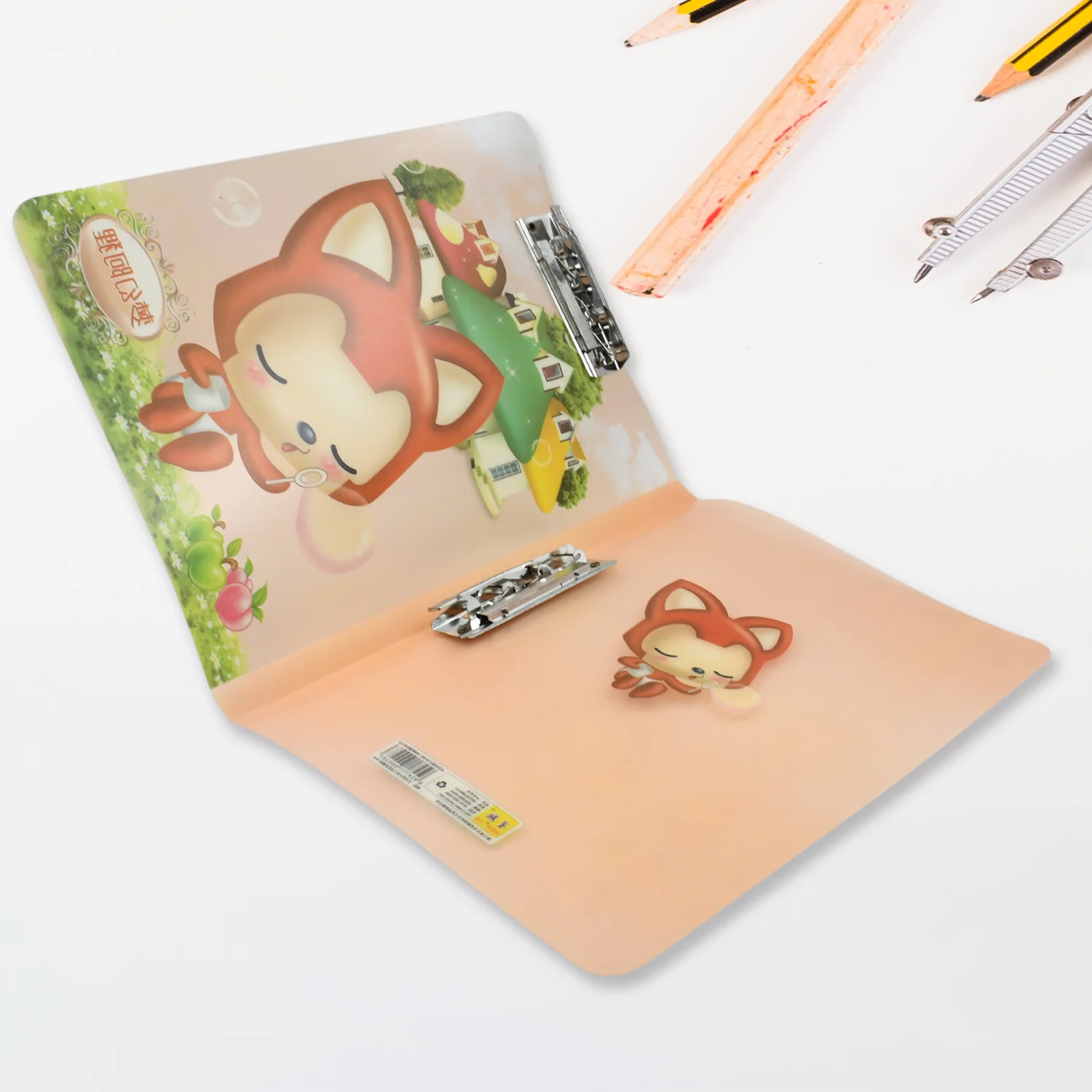 2 In 1 Plastic Clipboard Writing Pad, Exam Board & Clip File for Kids / Students, Exam Pad, Plastic Clip Boards & Clip File, great for taking notes, supporting and signing documents. (232 × 305 × 18 mm) - Image 3