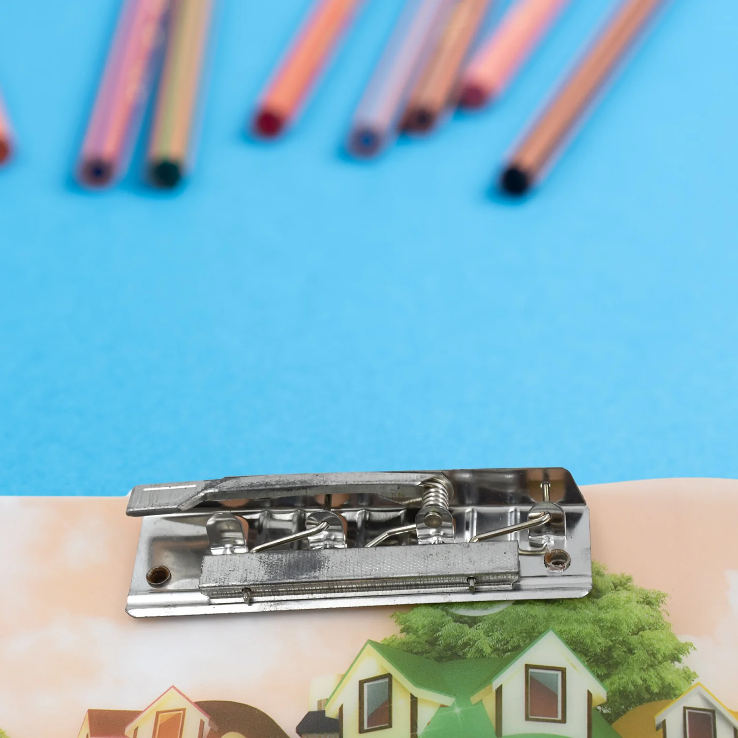 2 In 1 Plastic Clipboard Writing Pad, Exam Board & Clip File for Kids / Students, Exam Pad, Plastic Clip Boards & Clip File, great for taking notes, supporting and signing documents. (232 × 305 × 18 mm) - Image 6