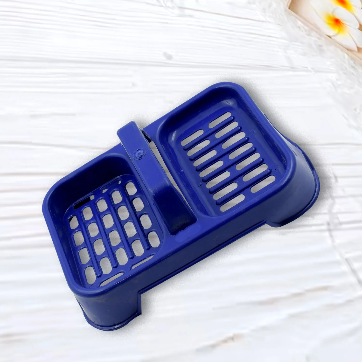 2in1 Plastic Soap Case, Dual Section Soap Holder (1 Pc / Multicolor) - Image 3
