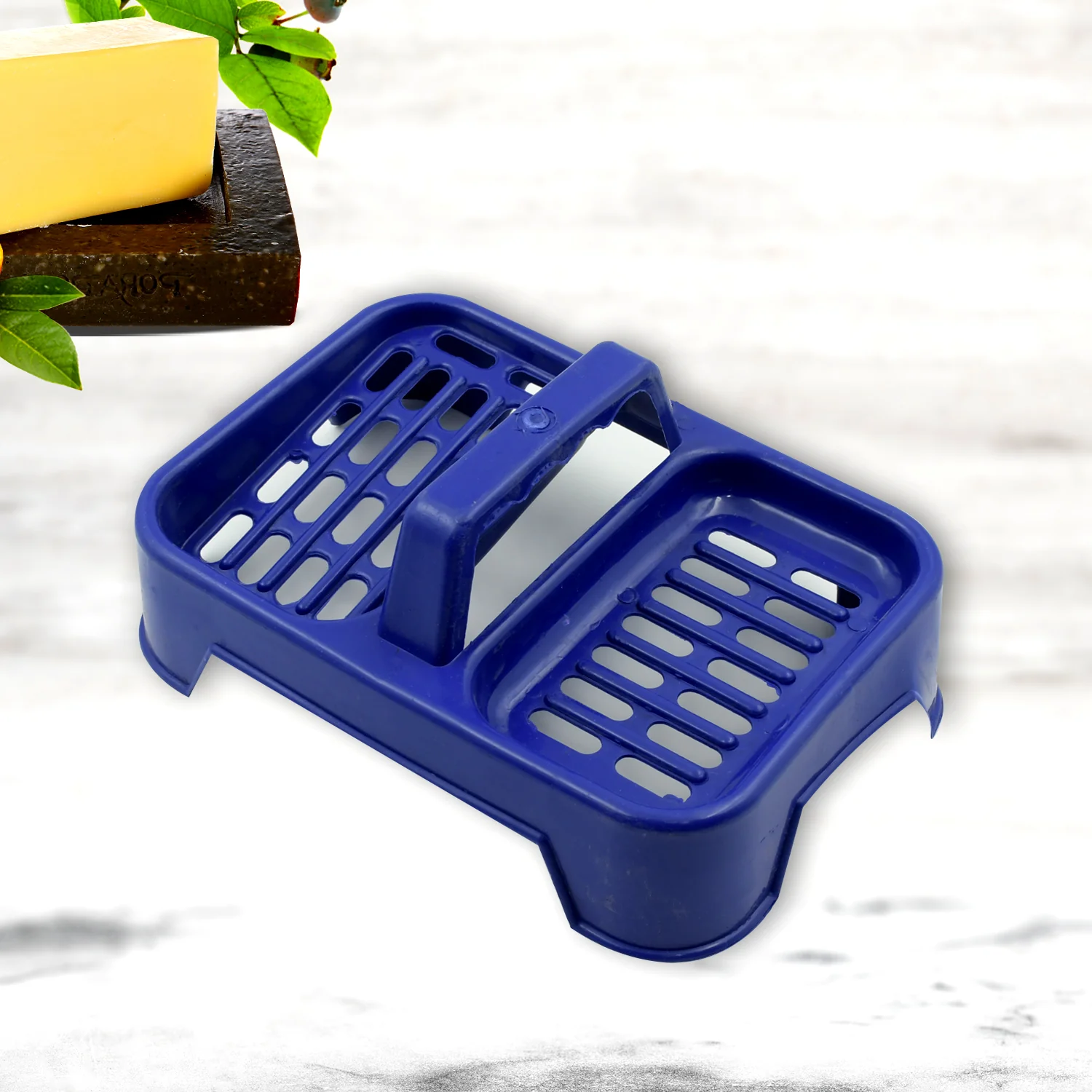 2in1 Plastic Soap Case, Dual Section Soap Holder (1 Pc / Multicolor) - Image 7