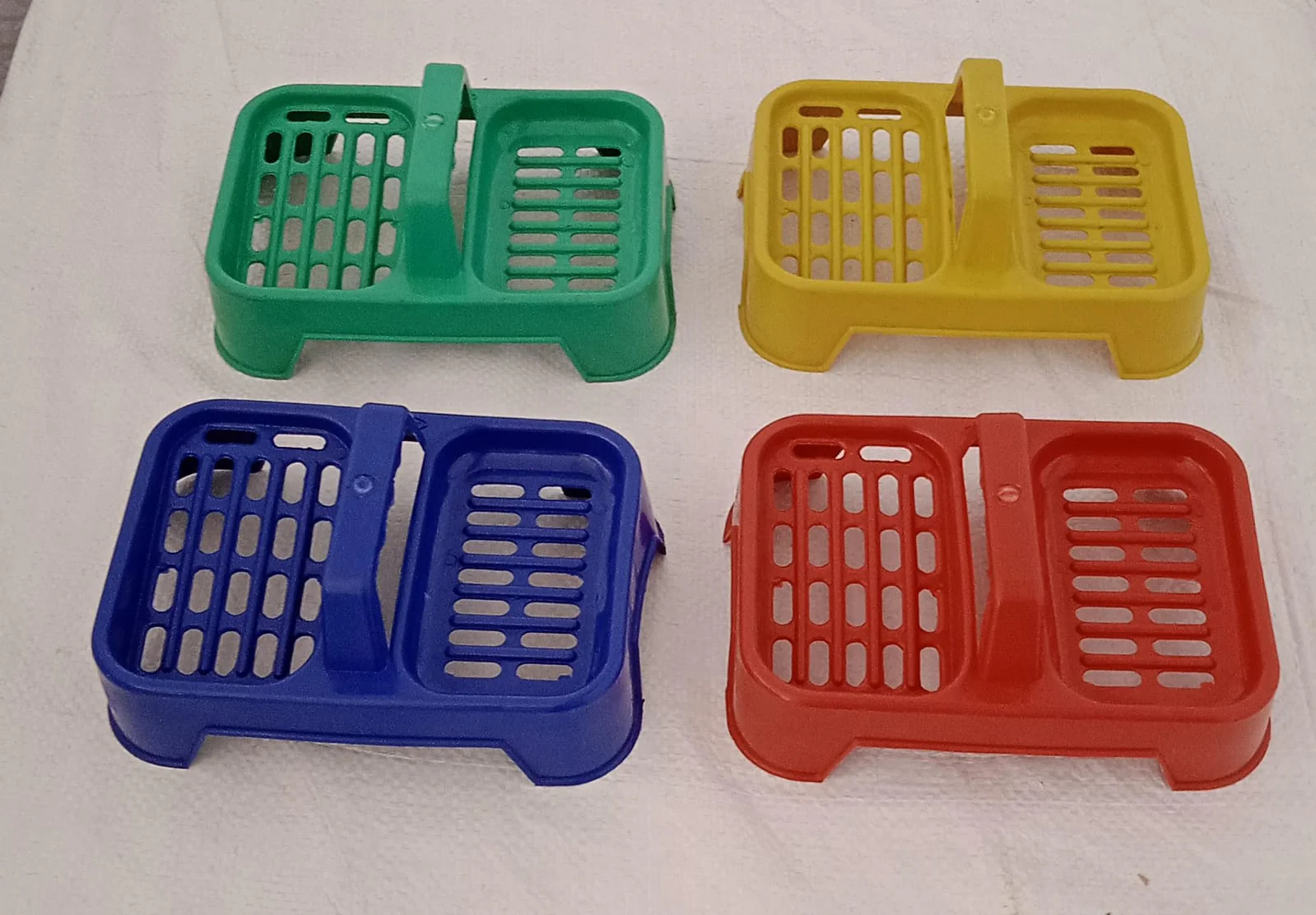 2in1 Plastic Soap Case, Dual Section Soap Holder (1 Pc / Multicolor) - Image 8