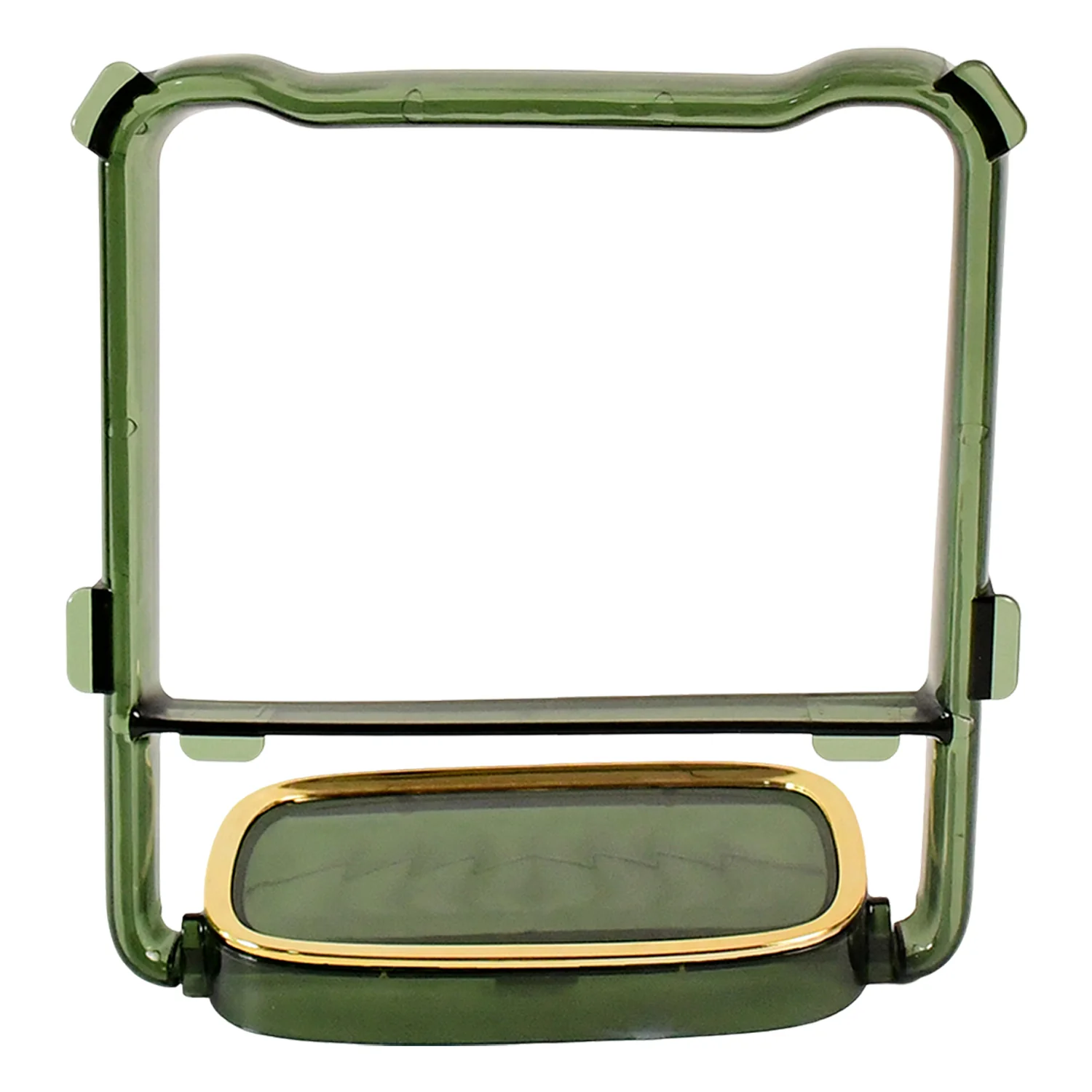 2-in-1 Self-Adhesive Towel Hanger & Soap Holder Stand (1 Pc) - Image 6