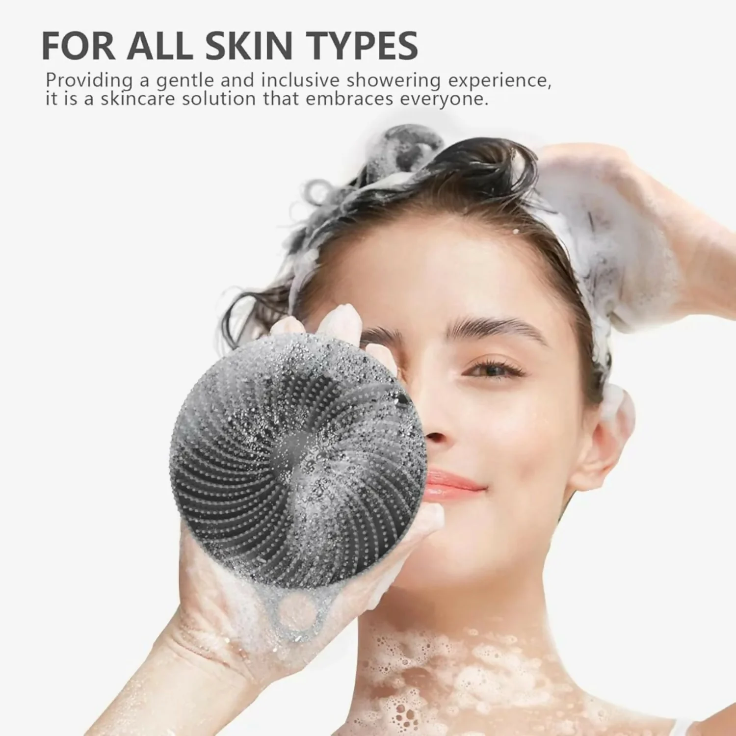 2 in 1 Silicone Body Scrubber - Image 2