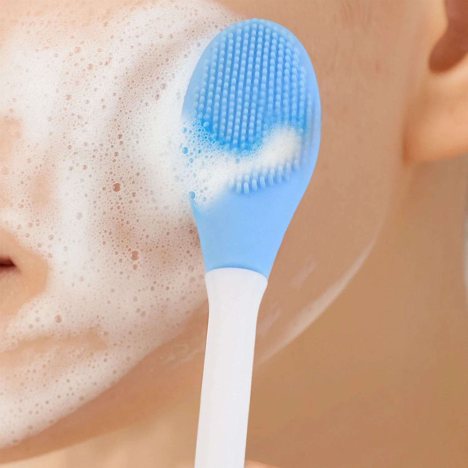 2-in-1 Silicone Face Scrubber (1 Pc) - Image 7