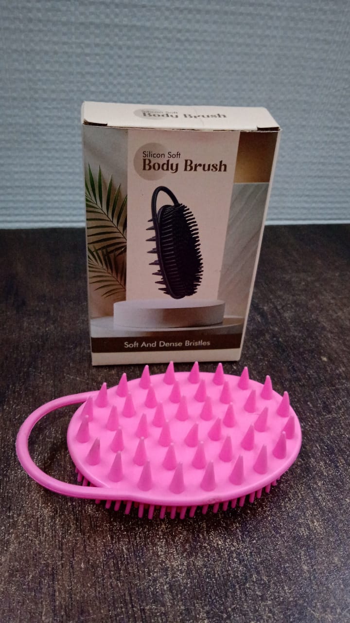 2-in-1 Silicone Soft Bristle Bath Brush - Image 7