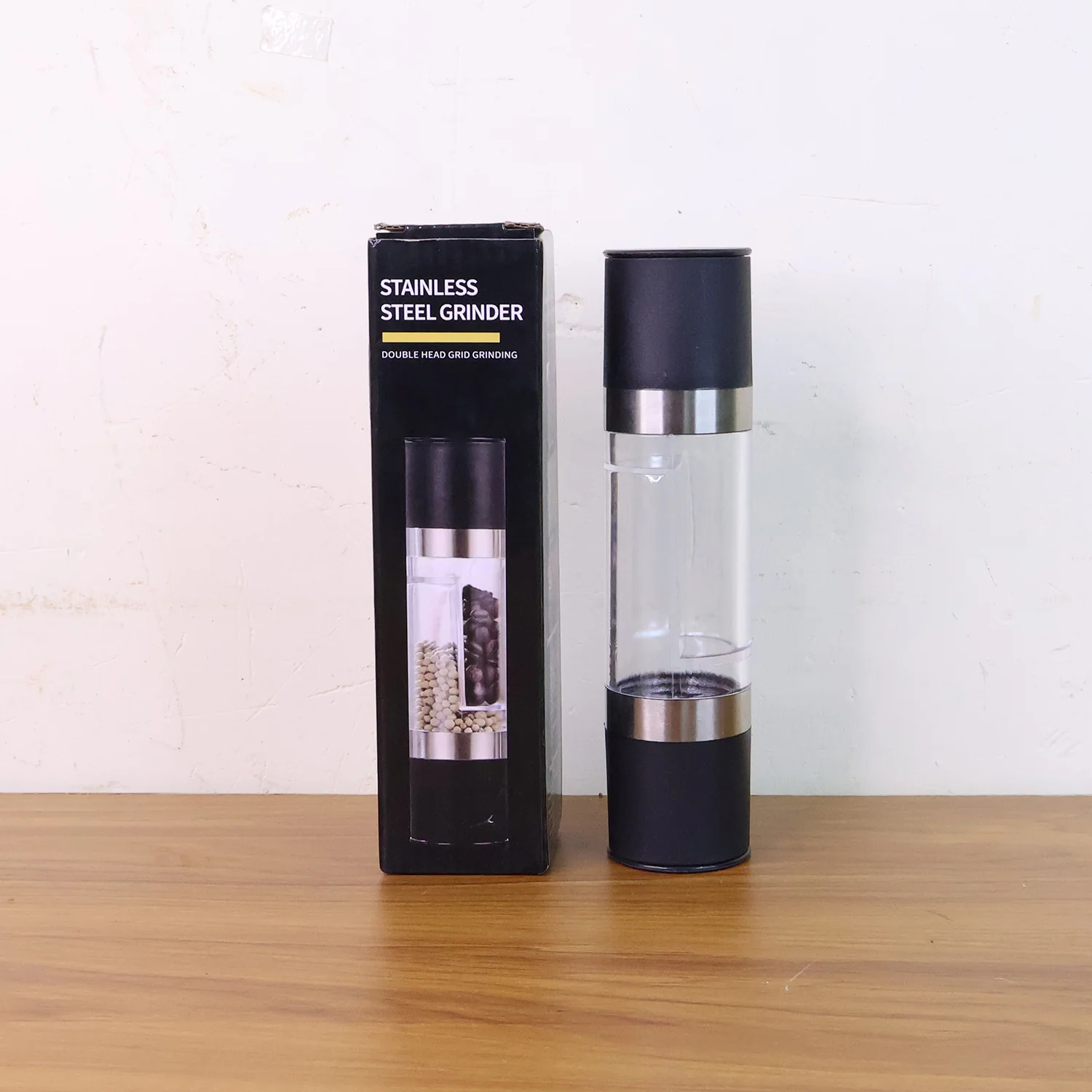 2-in-1 Stainless Steel Salt and Pepper Grinder - Image 10