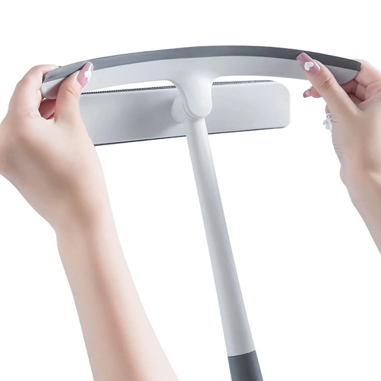 2-in-1 Window Glass Cleaning Wiper with Microfiber Pad - Image 7