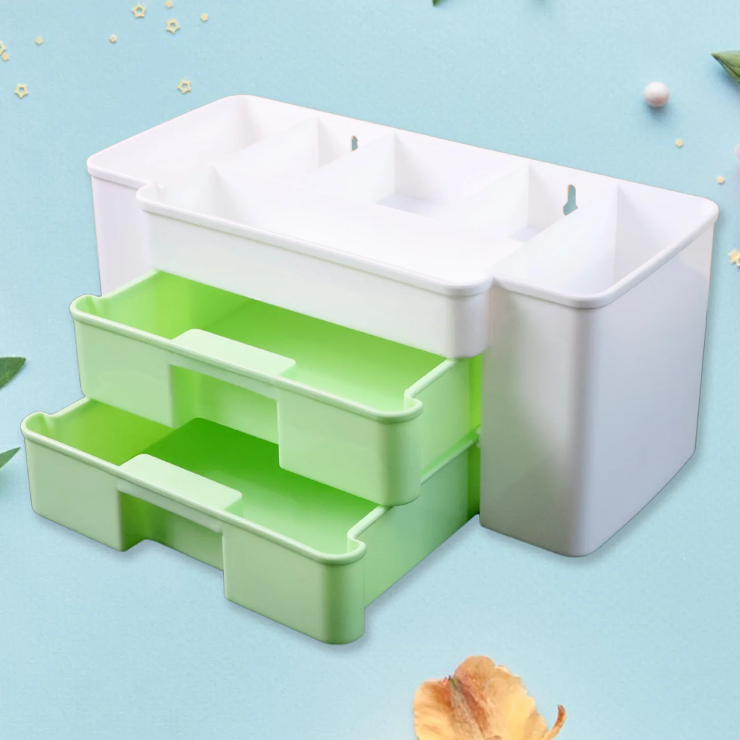 2-Layer Desktop Storage Organizer - (1 Pc) - Image 4