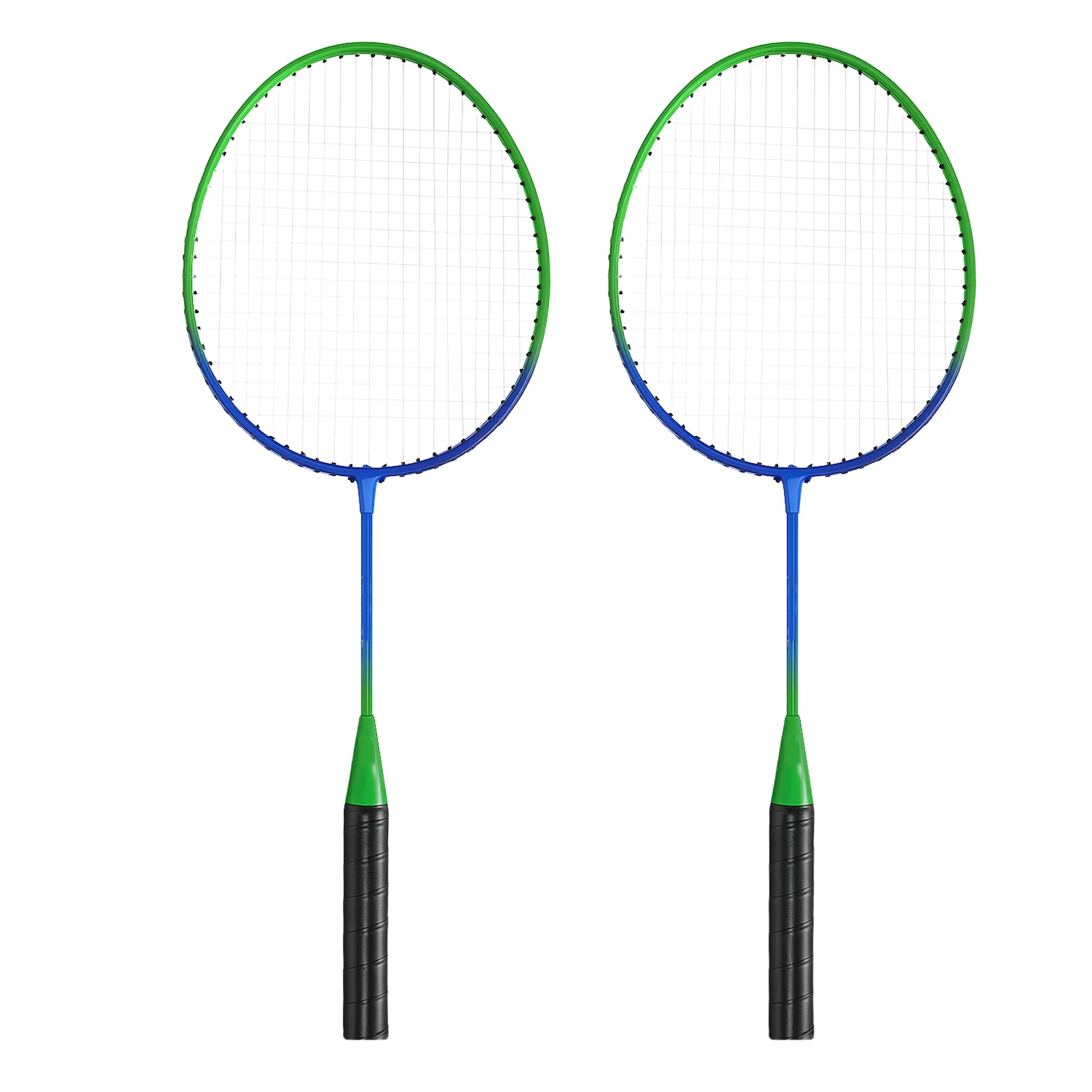 2 Pc Lightweight Kids Badminton Racket Set with Carry Bag - Image 5