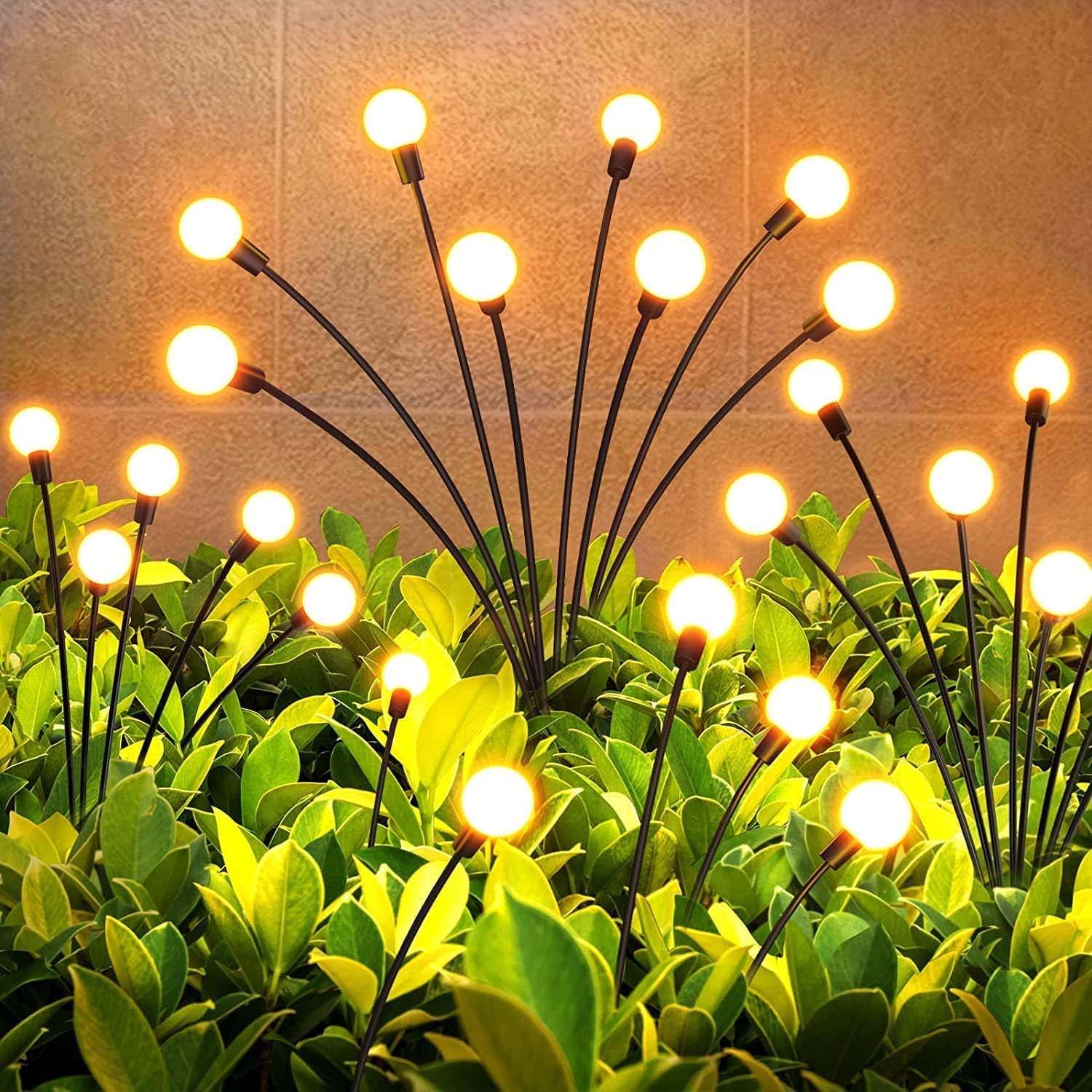 2 Pc Solar LED Garden Stake Firework Lights - Image 6